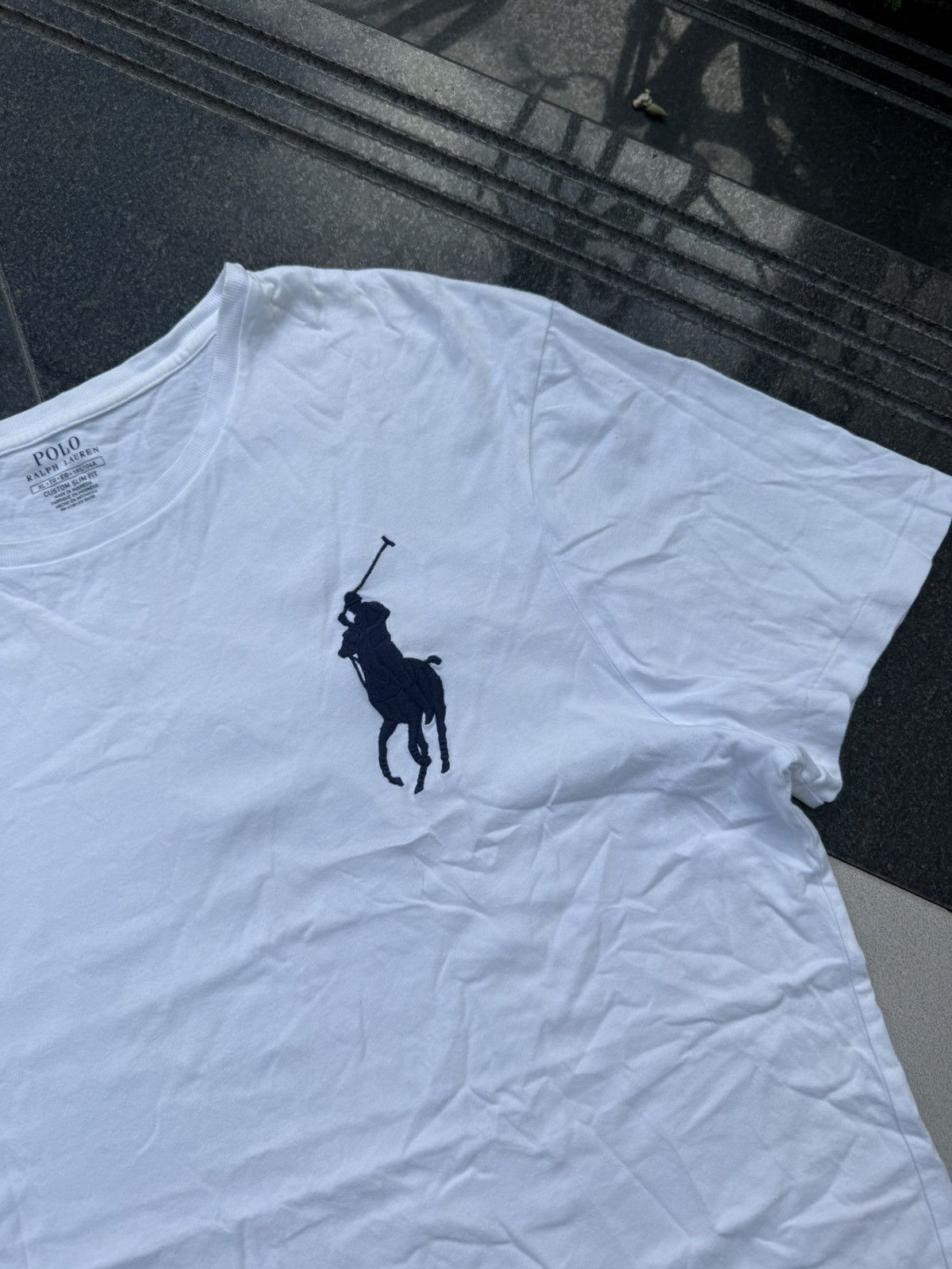 Polo Ralph Lauren 90’s POLO RL Y2K RETRO VINTAGE CASUAL ITALIAN TEE TSHIRT Size US XL / EU 56 / 4 - 3 Thumbnail