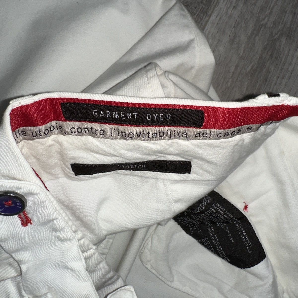 PT Torino Pt01 basic white straight pants Italy designer rare luxury Size US 34 / EU 50 - 7 Thumbnail