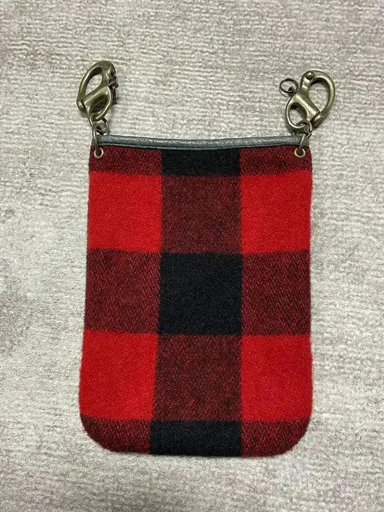 Number (N)ine Number (N)ine Number Nine Plaid Waist Pouch Bag-2506 Size ONE SIZE - 2 Thumbnail