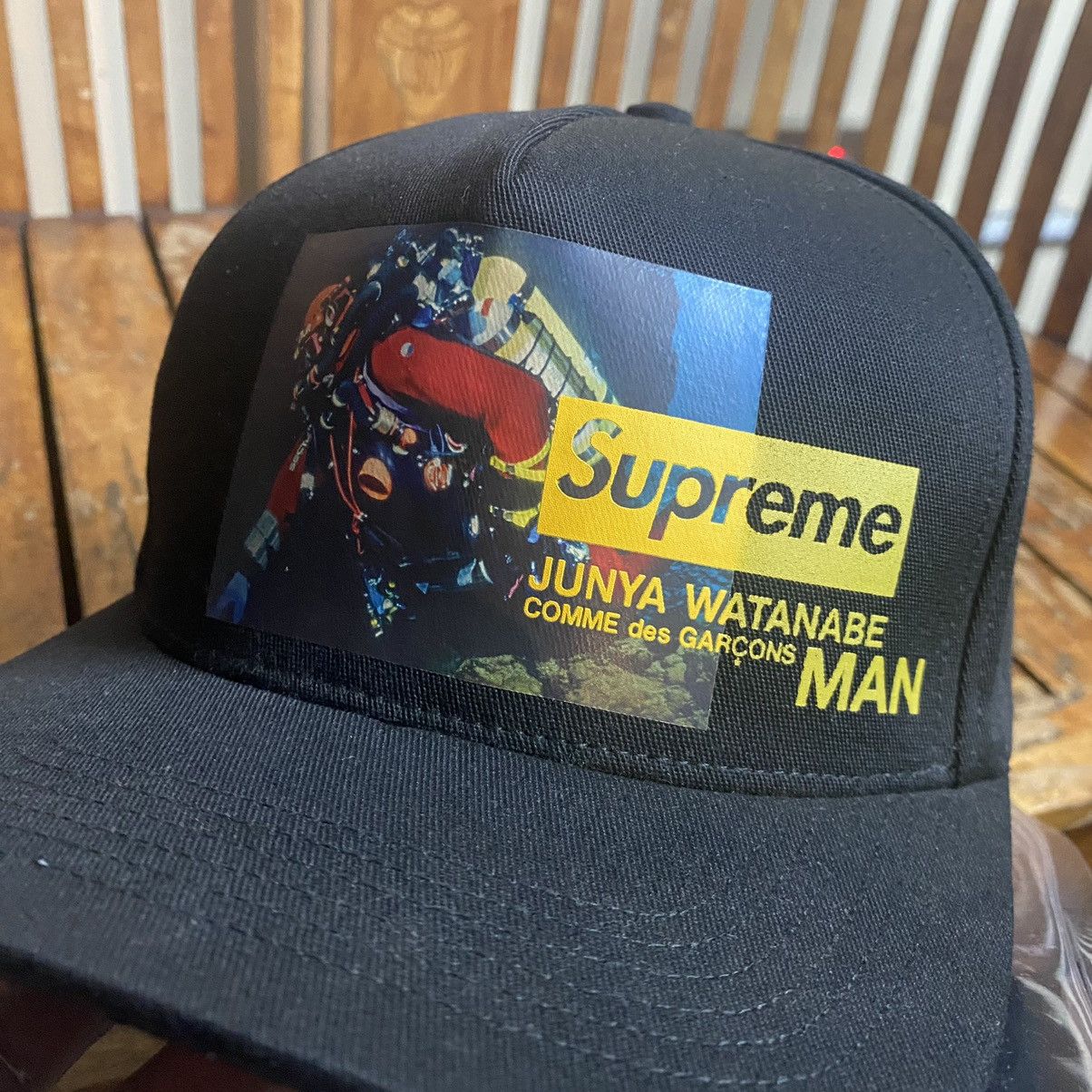 Comme des Garcons Supreme JUNYA WATANABE CDG Man Nature 5-Panel Cap Hat Size ONE SIZE - 2 Thumbnail