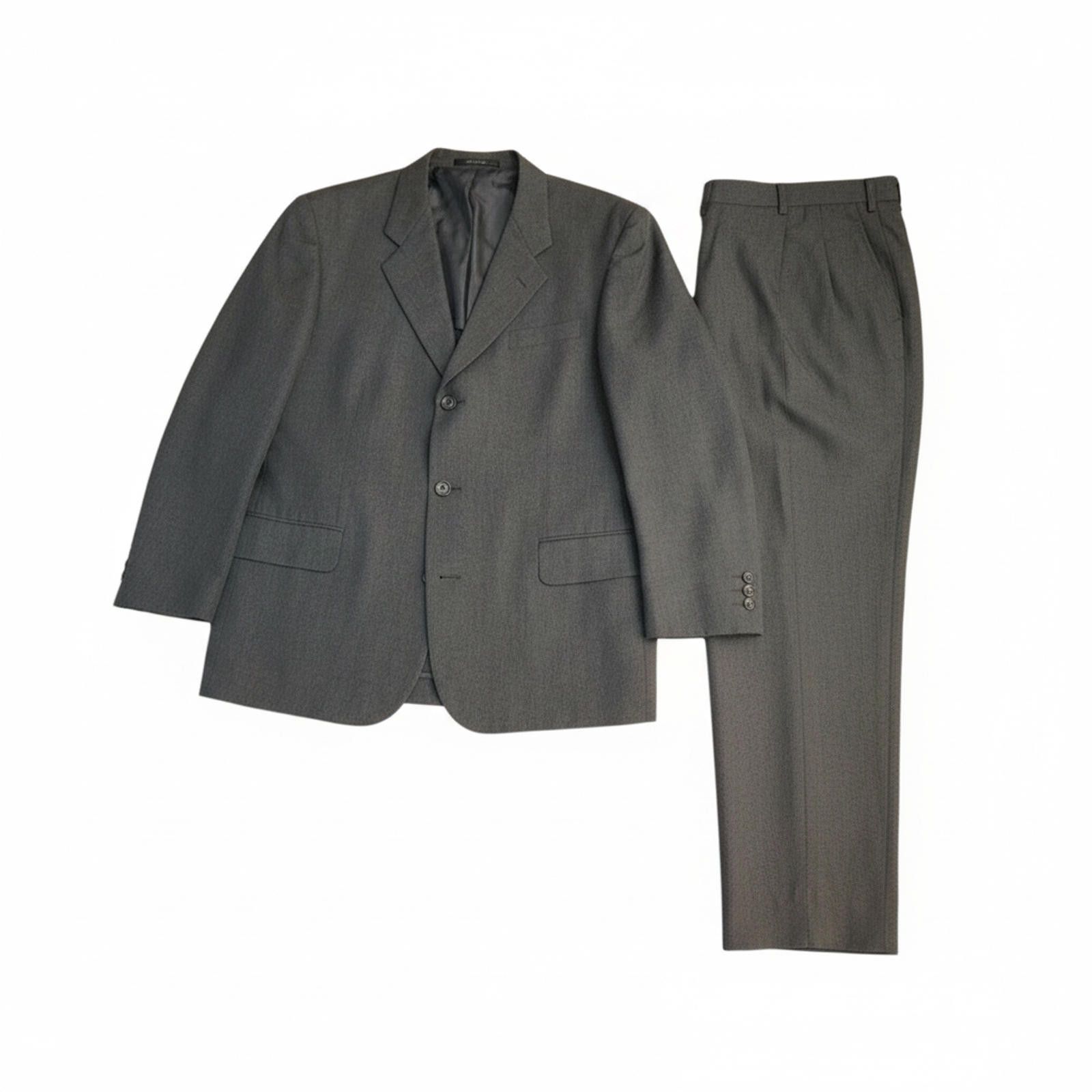 Comme des Garcons Homme Plus Comme des Garçons Homme - Men's Two-Piece Suit Charcoal Grey Size 38R - 1 Thumbnail