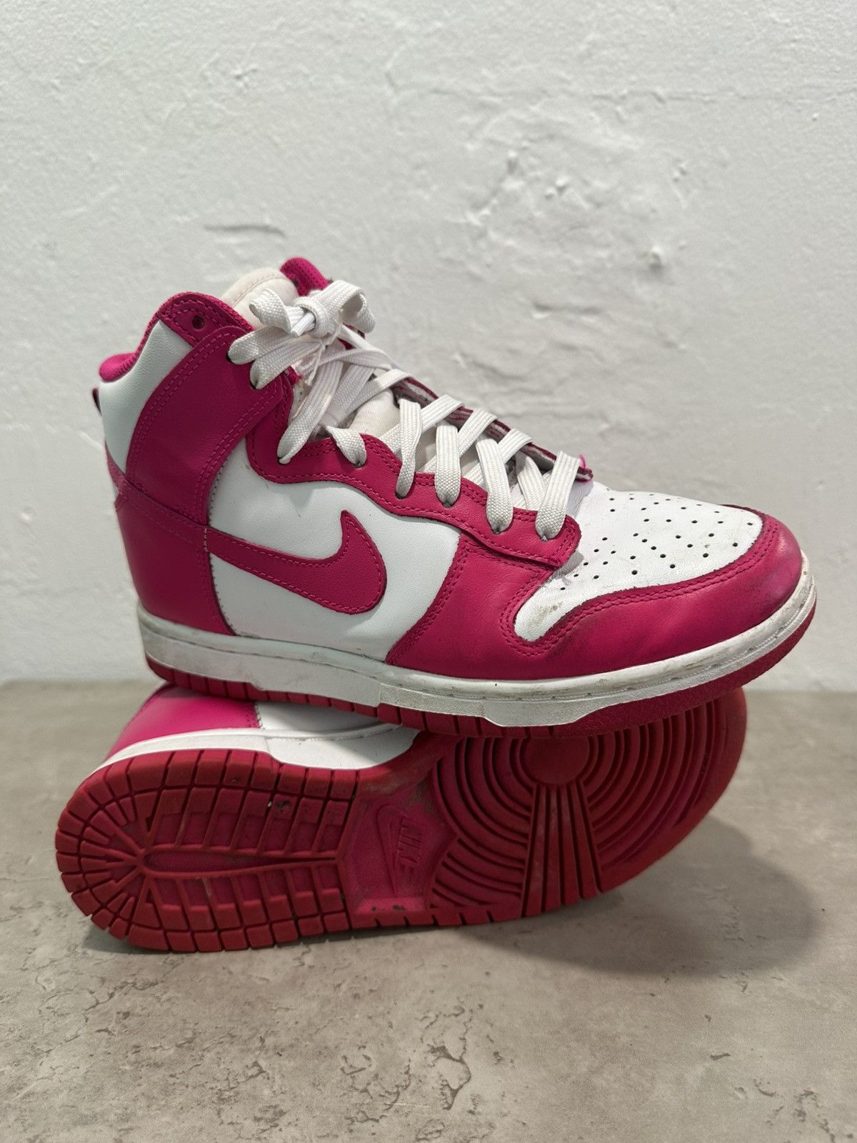 Nike Nike Dunk High PINK Size US 7 / IT 37 - 6 Thumbnail