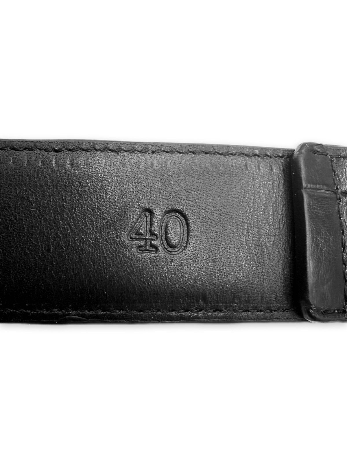 Chrome Hearts Chrome Hearts Alligator Leather 4 Piece Belt Size 38 - 8 Thumbnail