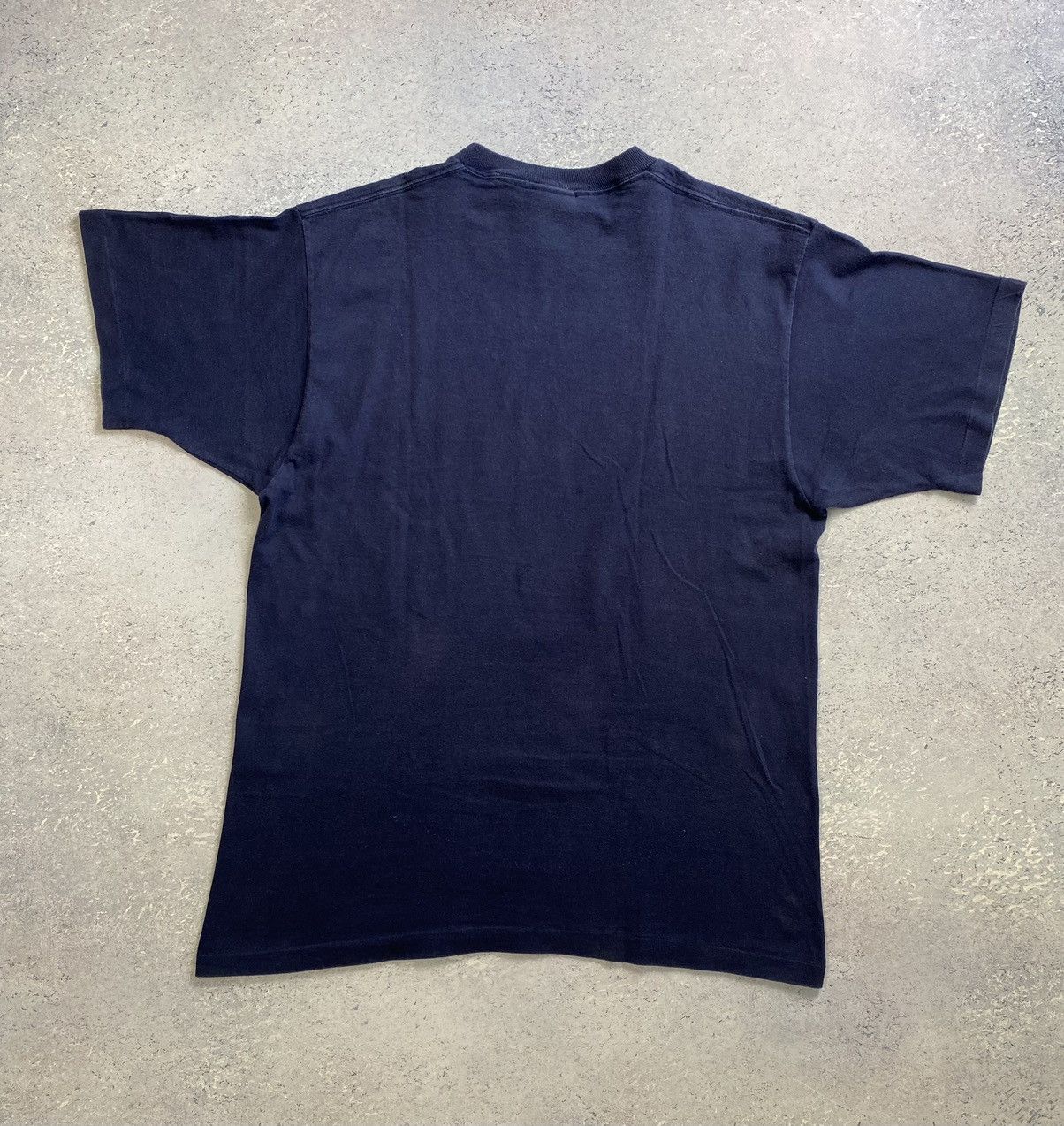 New York Yankees × Vintage Vintage New York Yankees Blue T-Shirt 1996 Big Centre Logo Size US L / EU 52-54 / 3 - 12 Thumbnail