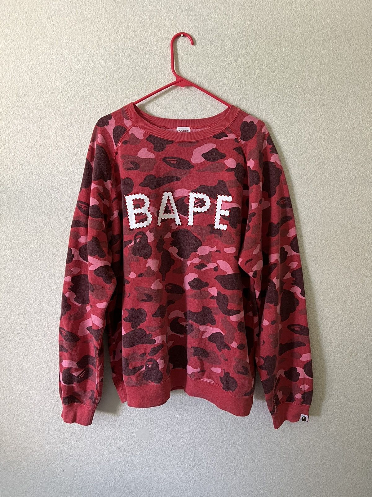 Bape Bape X Swarovski Camo Crewneck Sweatshirt Size US XL / EU 56 / 4 - 1 Thumbnail