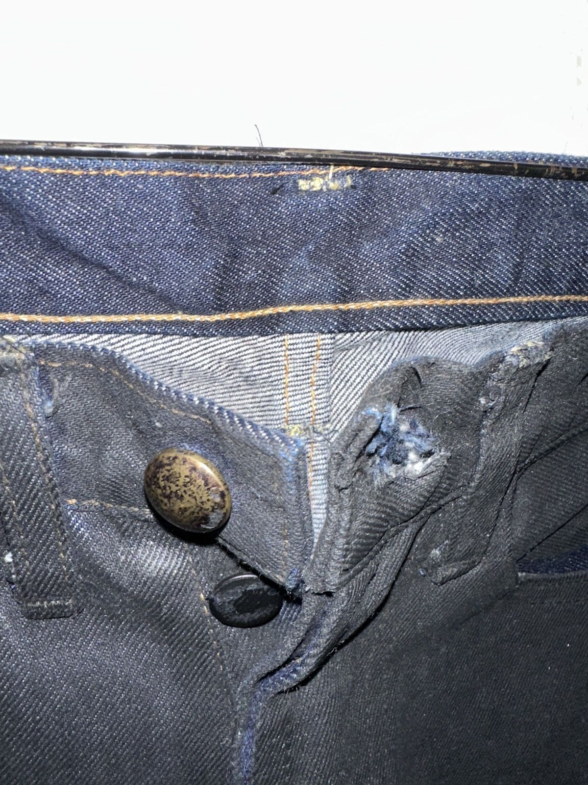 Other Waxed Vintage Sample Jeans 30x32 Size US 30 / EU 46 - 4 Thumbnail