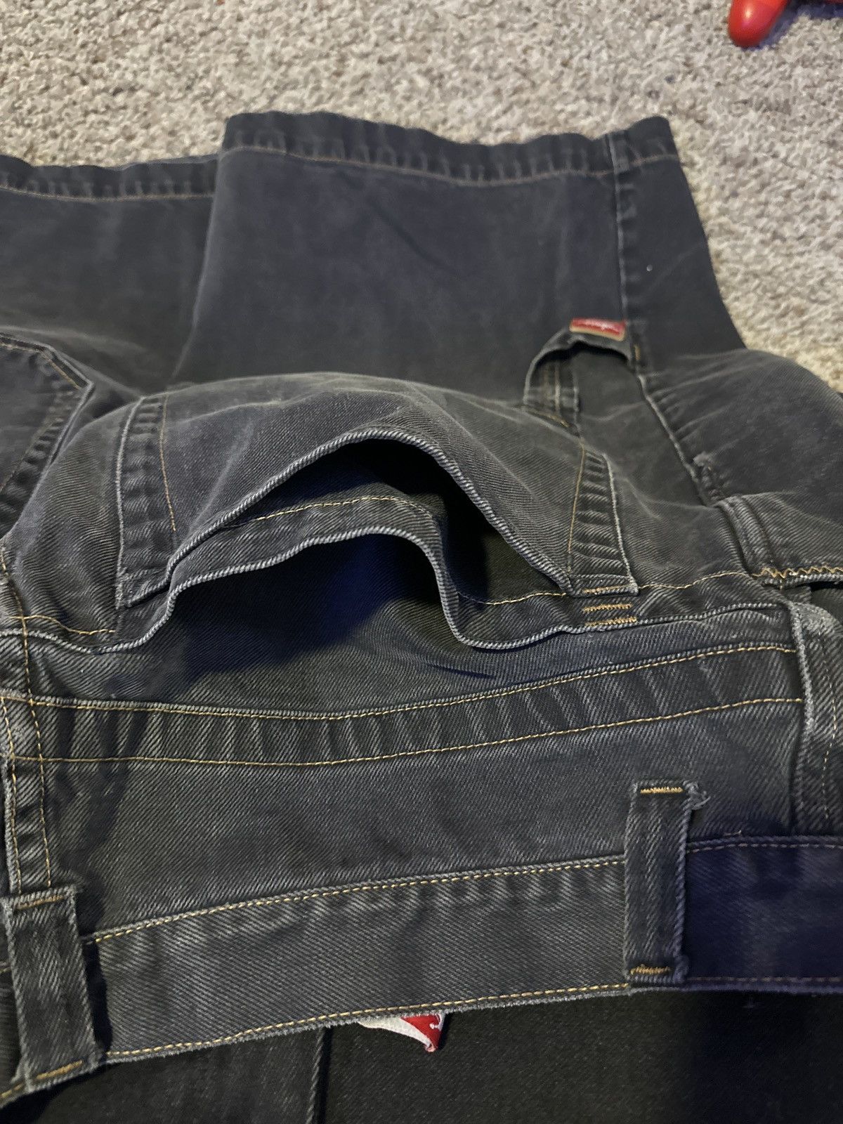 JNCO × Vintage Super rare JNCO 8ball skull jorts/shorts Size US 36 / EU 52 - 8 Thumbnail