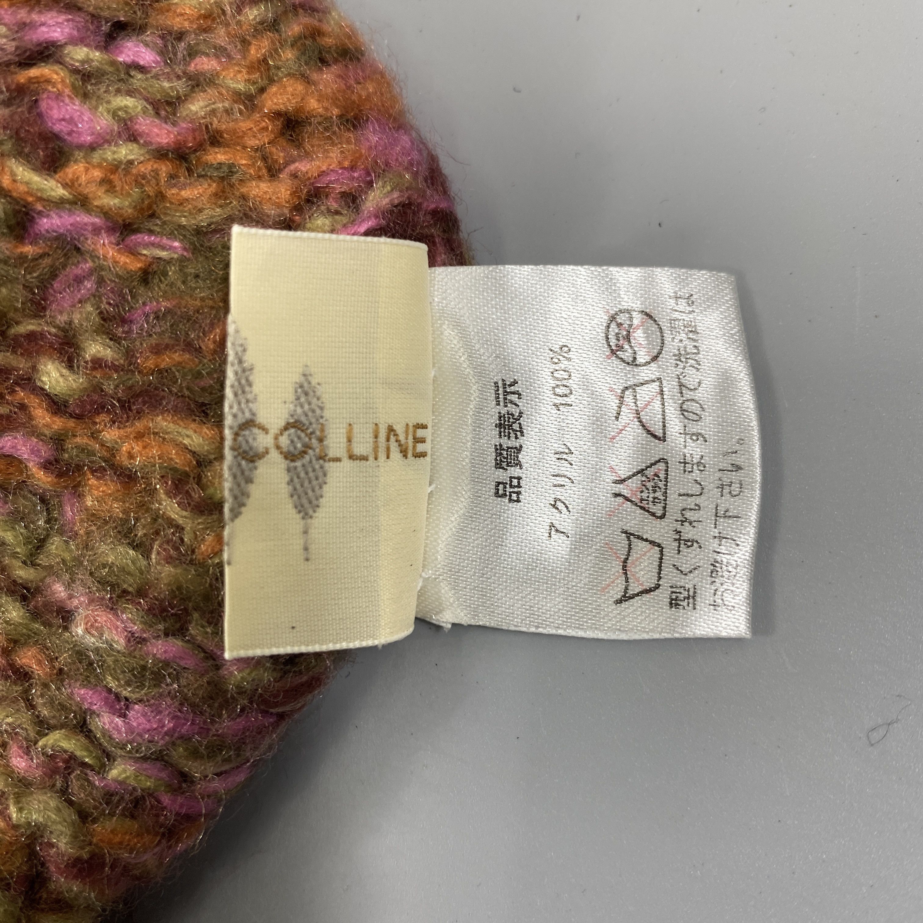 Japanese Brand Cypres Colline Knit With Flowers Beanie Hat -BN1168 Size ONE SIZE - 9 Thumbnail