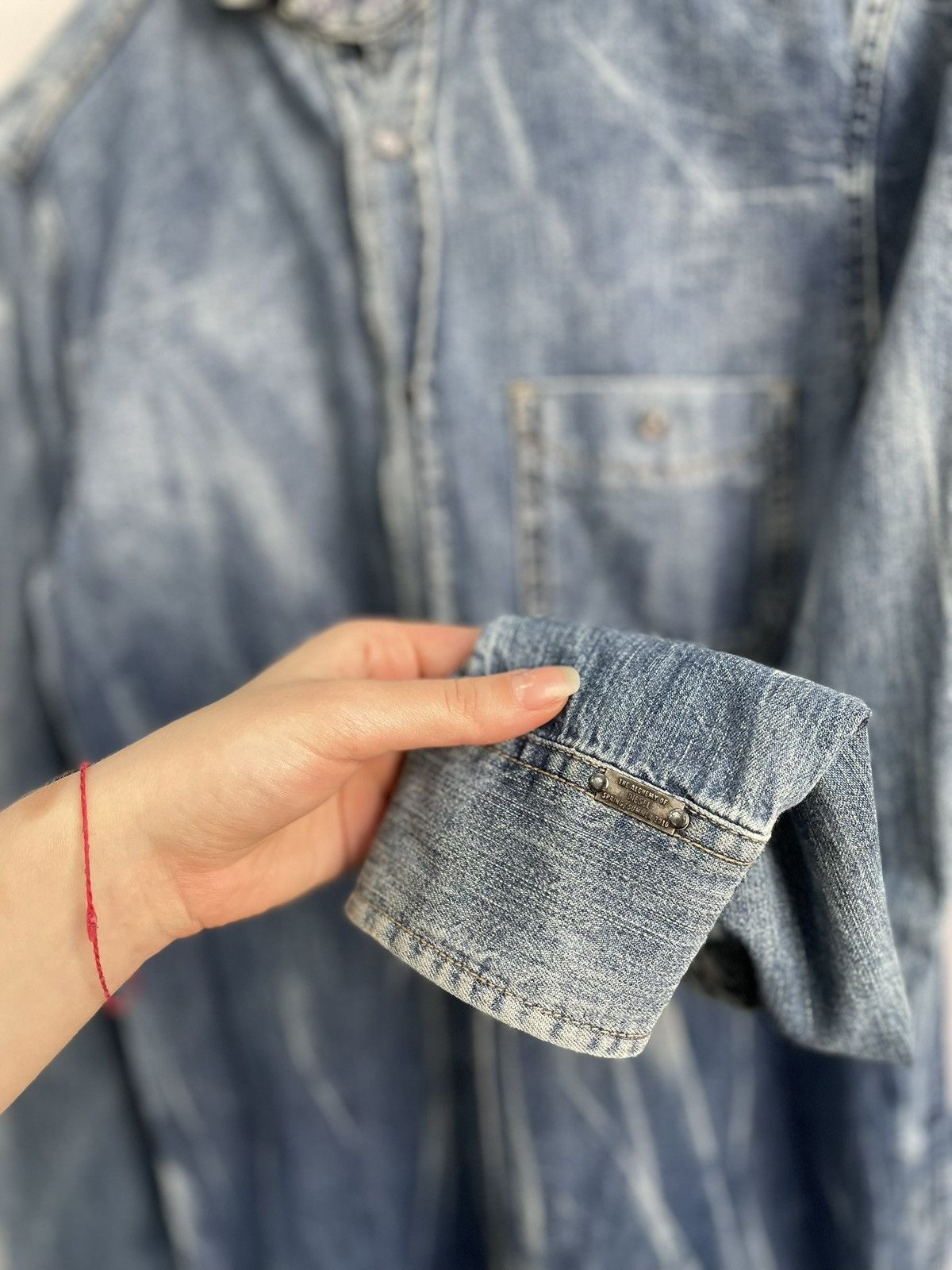 Diesel Y2K diesel denim jacket button up shirt Size US M / EU 48-50 / 2 - 3 Thumbnail