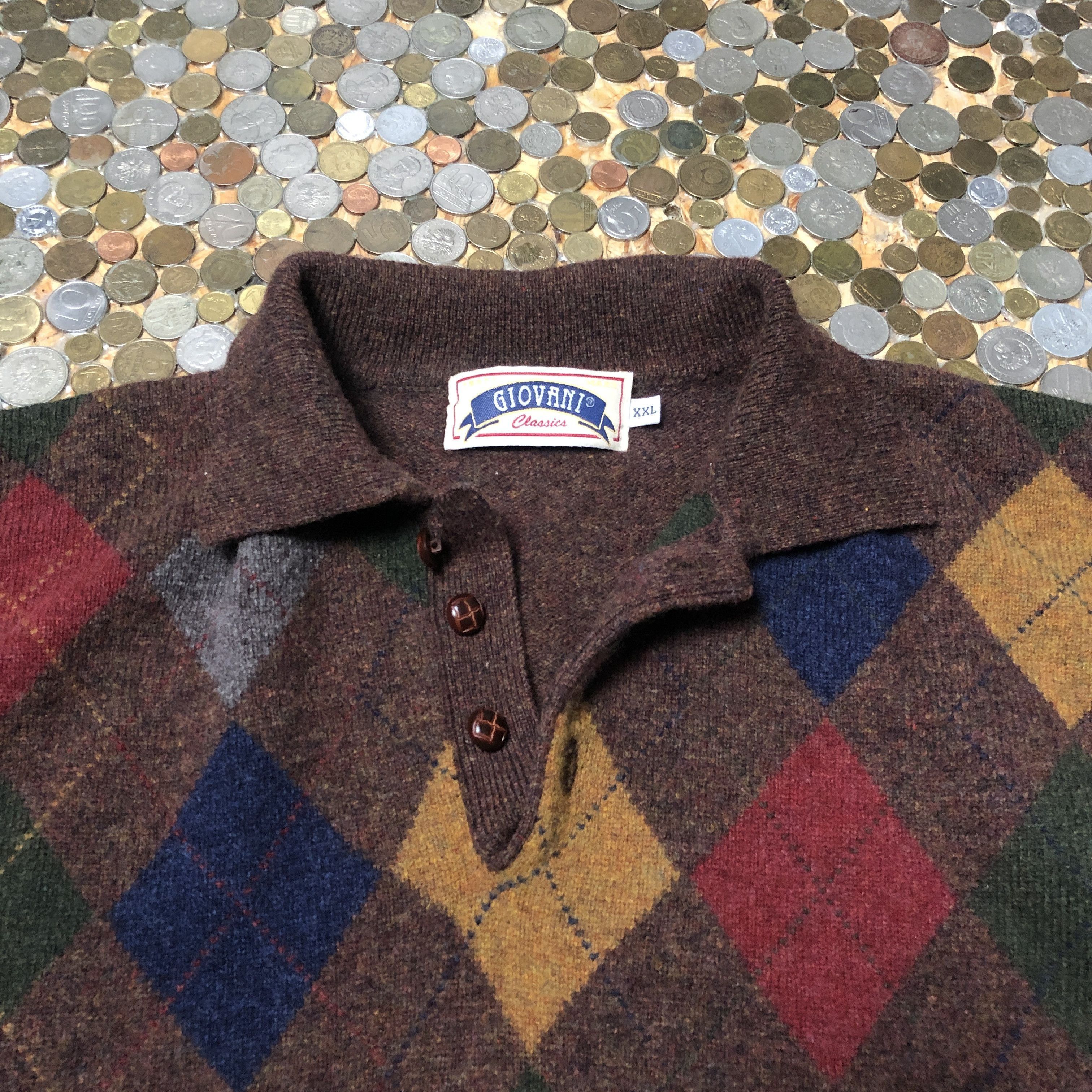 Vintage Giovani Sweater Vintage 90's Size US XXL / EU 58 / 5 - 3 Thumbnail