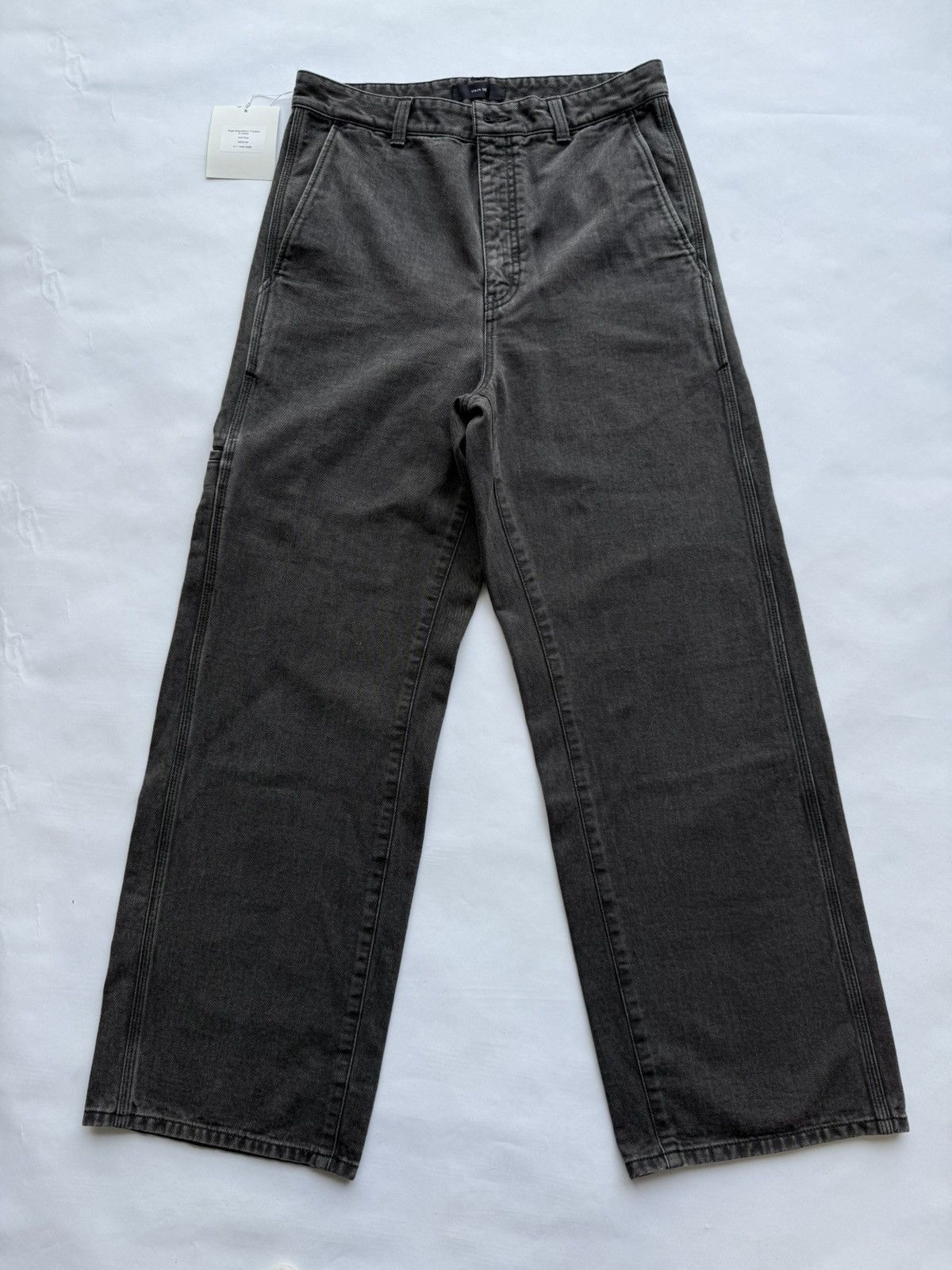 Vuja De VUJADE LUKE PL BAGGY JEANS IN MUDWASH BLACK | Grailed