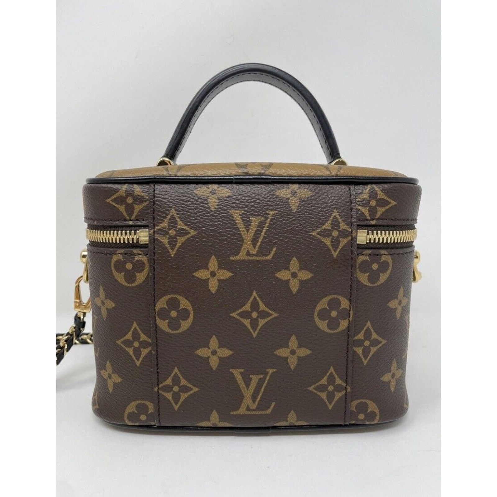 Louis Vuitton Louis Vuitton Vanity PM Brown Canvas Coated Reverse Monogram Size ONE SIZE - 3 Thumbnail