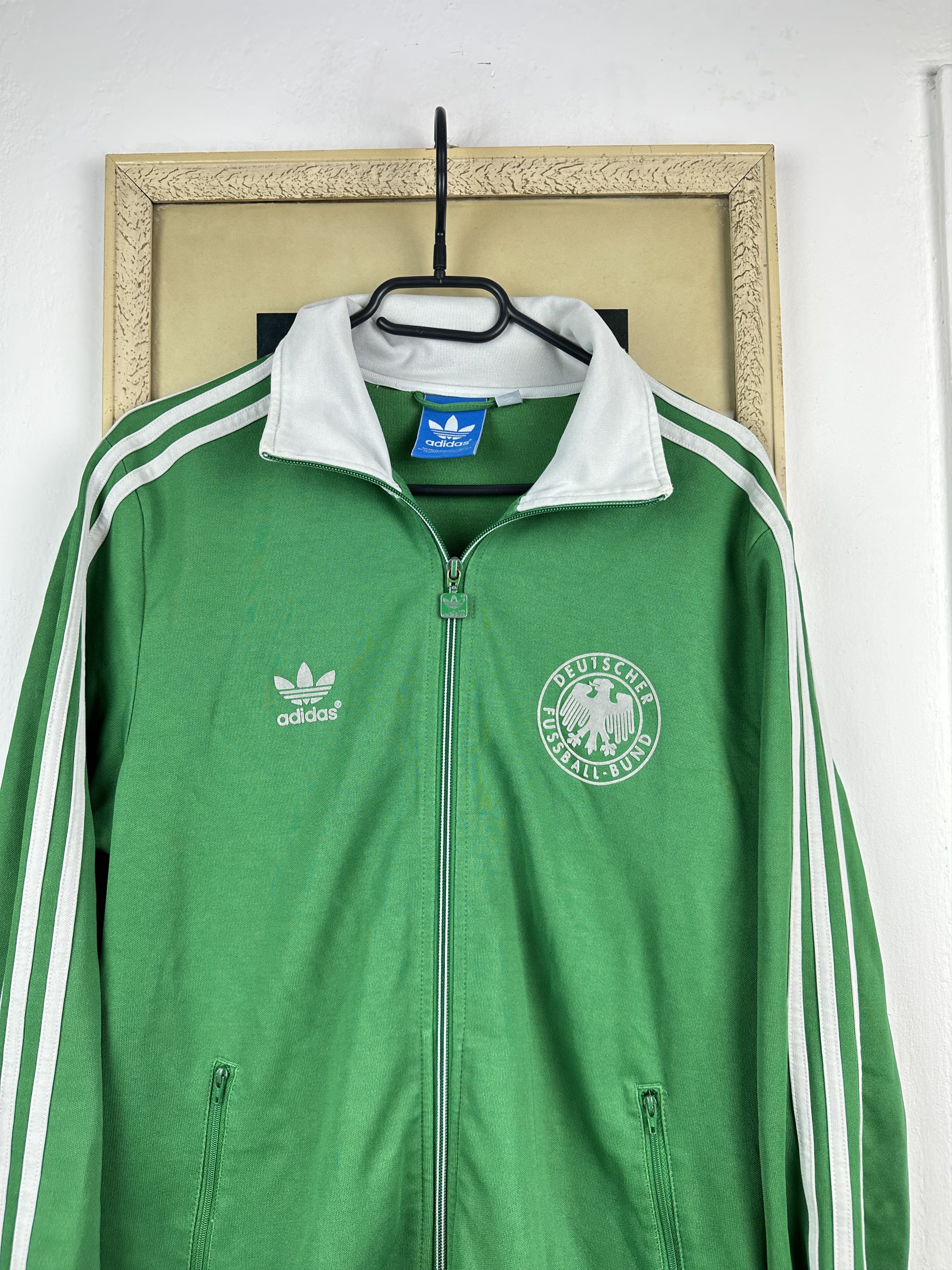 Adidas Adidas Germany Football Jacket Track Top Retro Rare Soccer Size US L / EU 52-54 / 3 - 2 Thumbnail