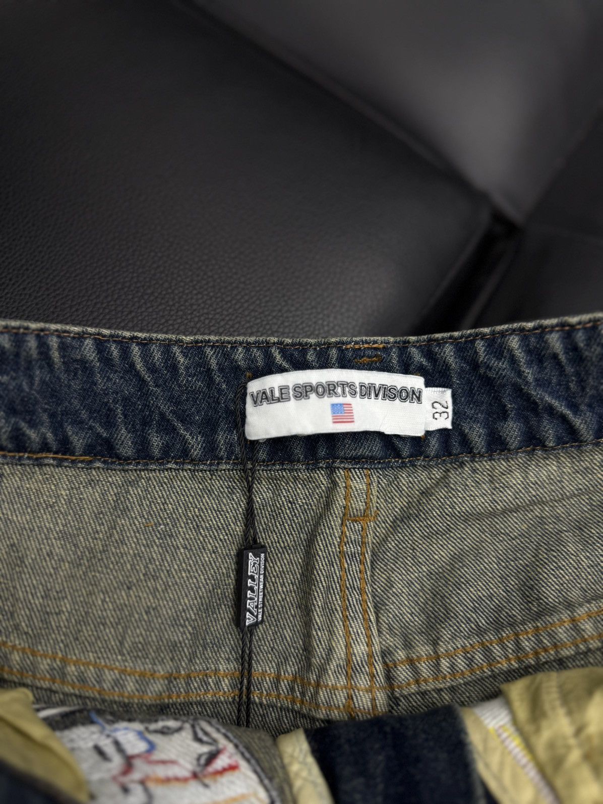 Vale Valley Blue Denim Patchwork Shorts Size 32 (Brand New) Size US 32 / EU 48 - 11 Thumbnail