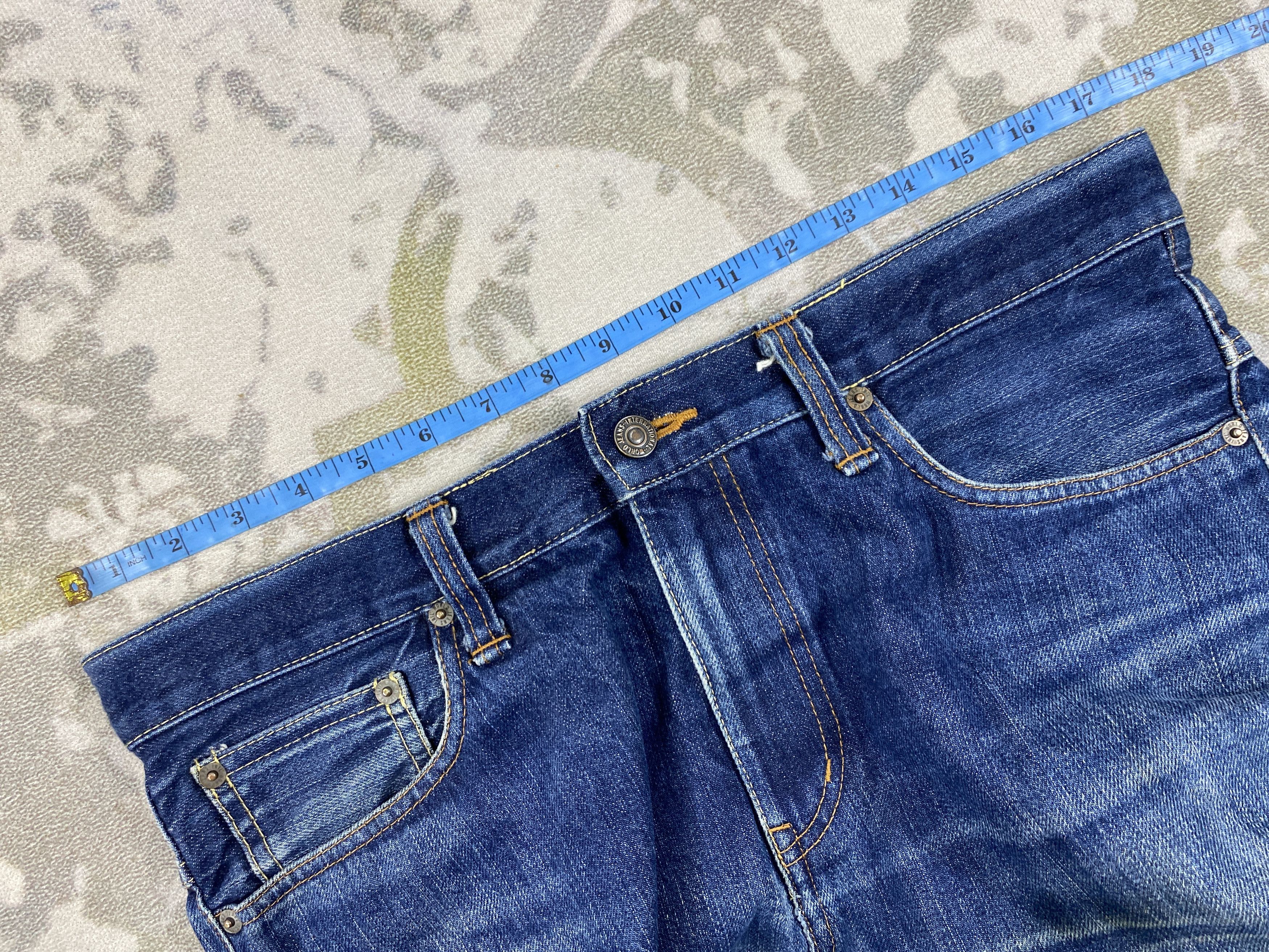 Japanese Brand Redline Japanese Brand Vintage Jeans 35x31.5 Denim- JN3545 Size US 35 - 5 Thumbnail