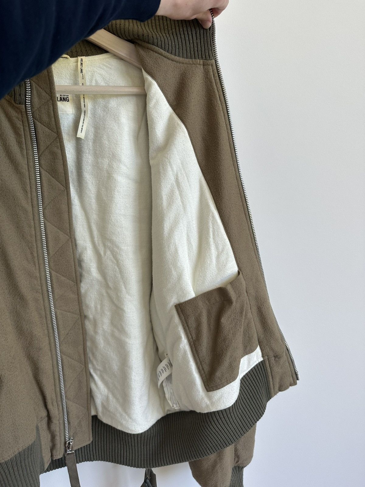 Helmut Lang Helmut Lang Re-Edition Bondage Bomber Small Size US S / EU 44-46 / 1 - 7 Thumbnail