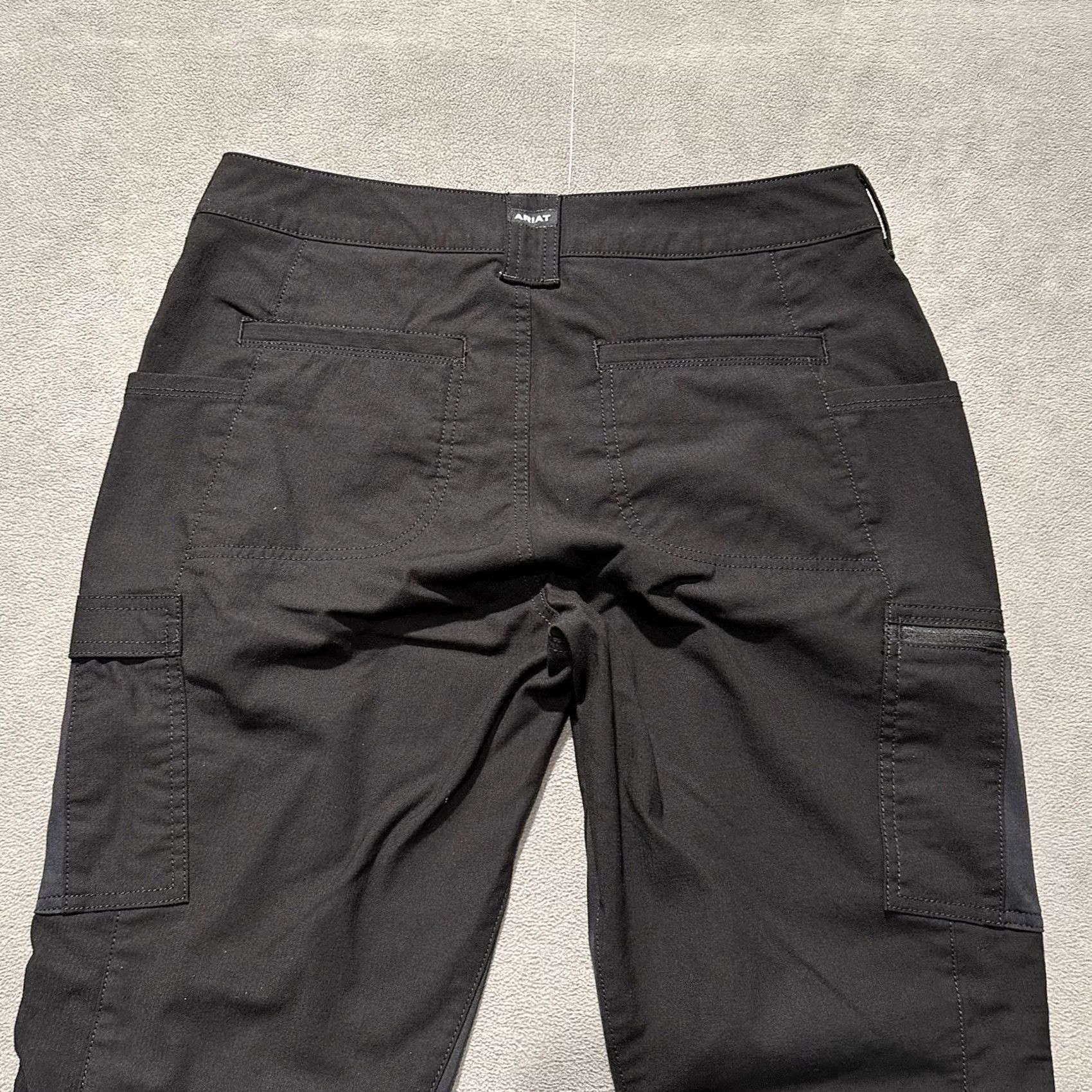 Ariat Ariat Pants Womens 29R Rebar Durastretch Ripstop Cargo Perfect Rise Straight EUC Size 29" - 4 Thumbnail