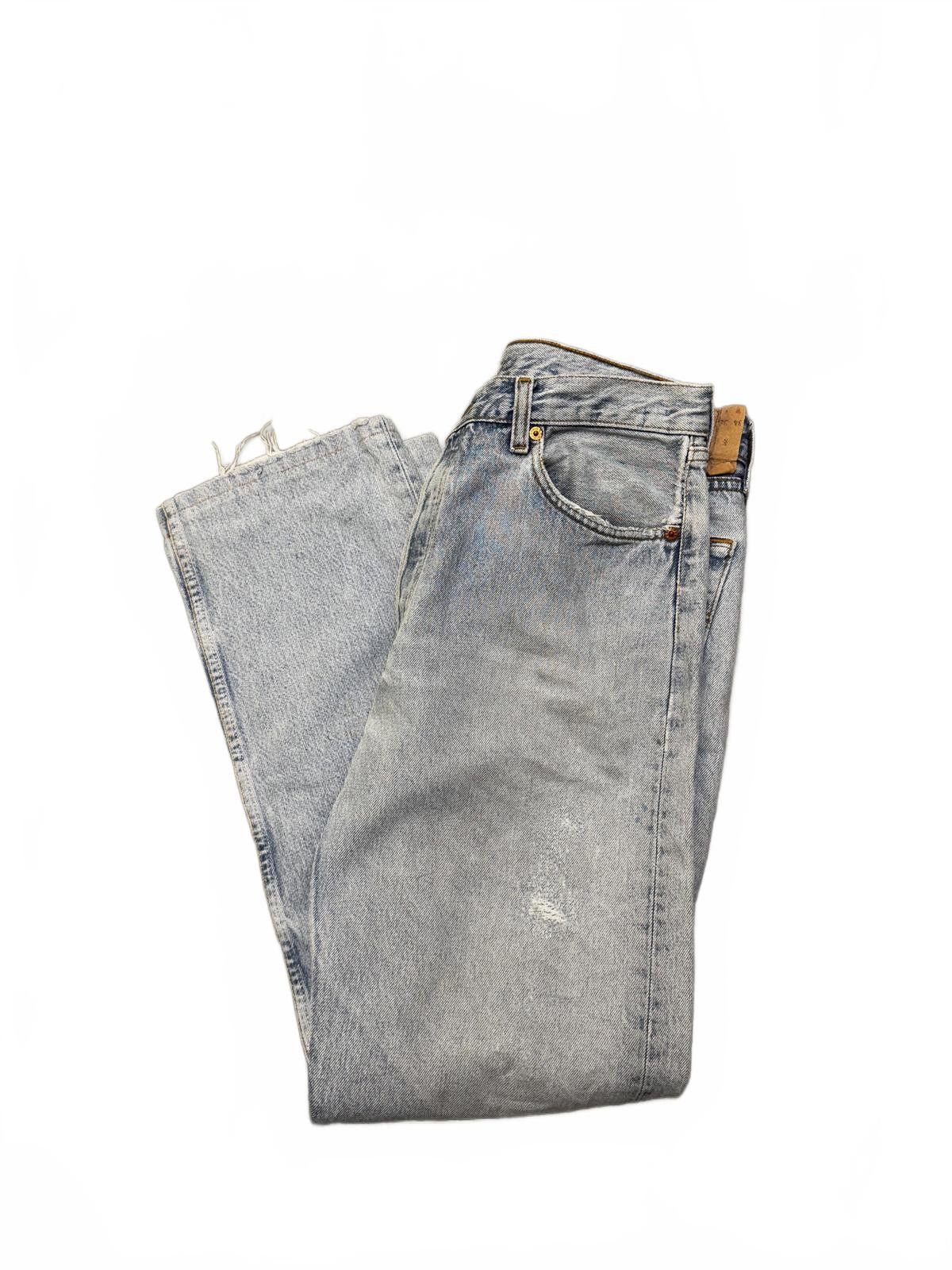 Levi's Levi's Light Wash Distressed Men's Jeans Size US 34 / EU 50 - 5 Thumbnail