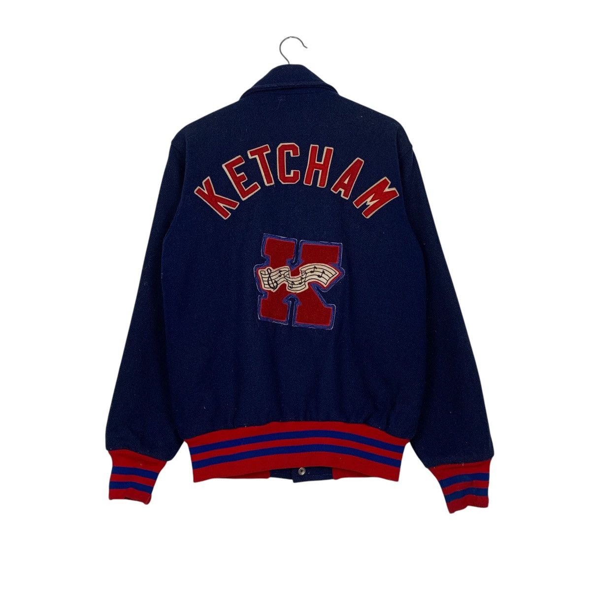 Japanese Brand Vintage Ketcham Varsity Jacket Size US M / EU 48-50 / 2 - 1 Thumbnail