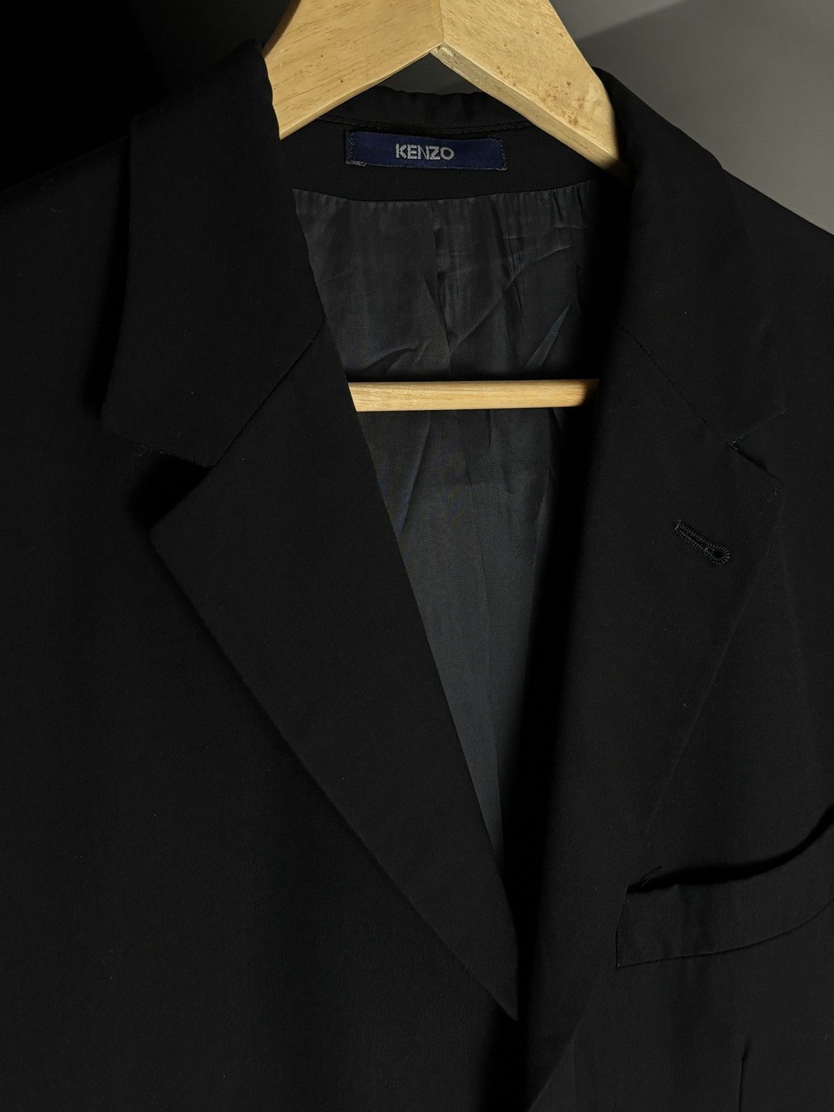 Kenzo Kenzo Homme Luxury Wool Blazer Jacket Size 50R - 3 Thumbnail