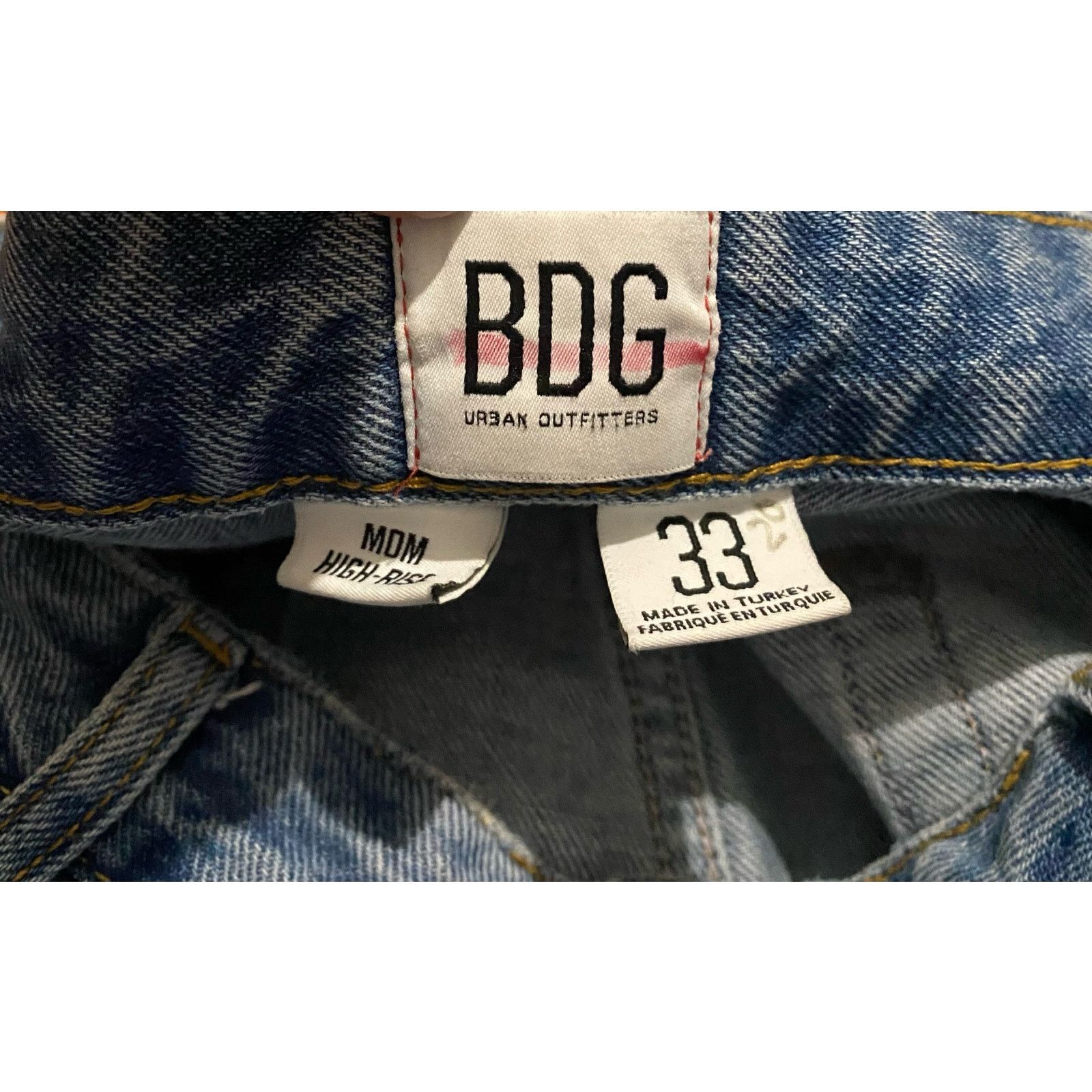 Bdg BDG mom high rise jean Size 33" - 3 Thumbnail
