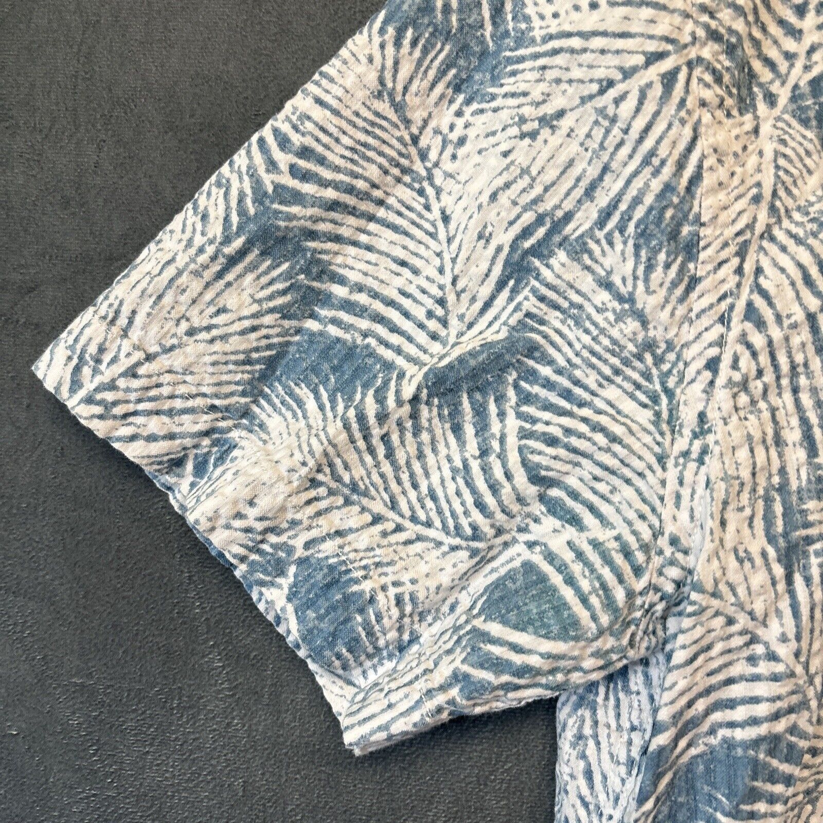 Other Hawker Rye Shirt Mens Slim Tropical Button Down Seersucker Size US L / EU 52-54 / 3 - 6 Thumbnail