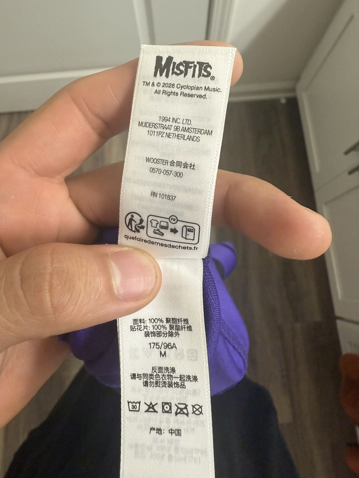 Misfits × Supreme Supreme misfits jersey Size US M / EU 48-50 / 2 - 4 Thumbnail