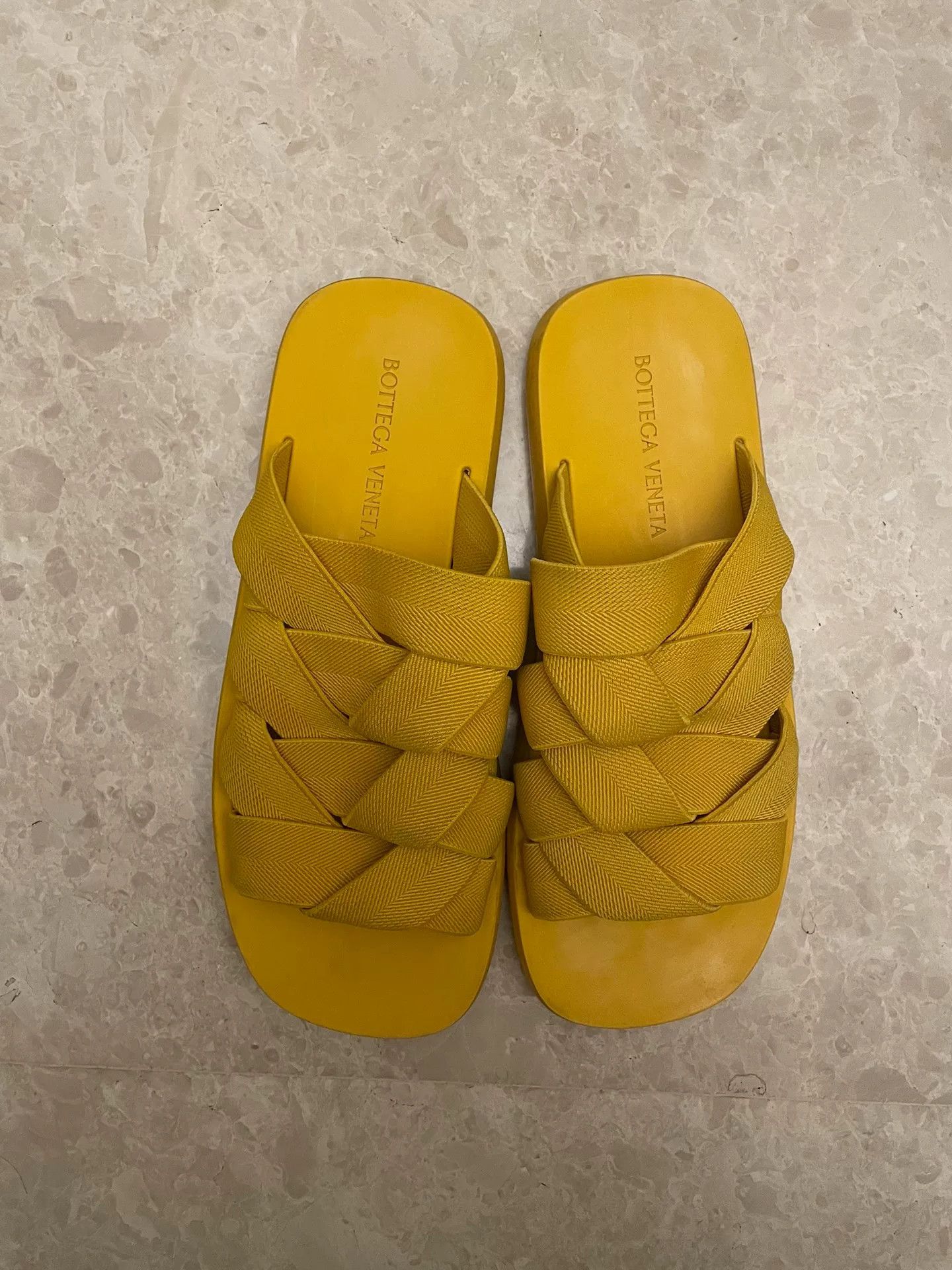 Bottega Veneta Bottega Veneta Plat Flat Slides Size US 8 / EU 41 - 1 Thumbnail