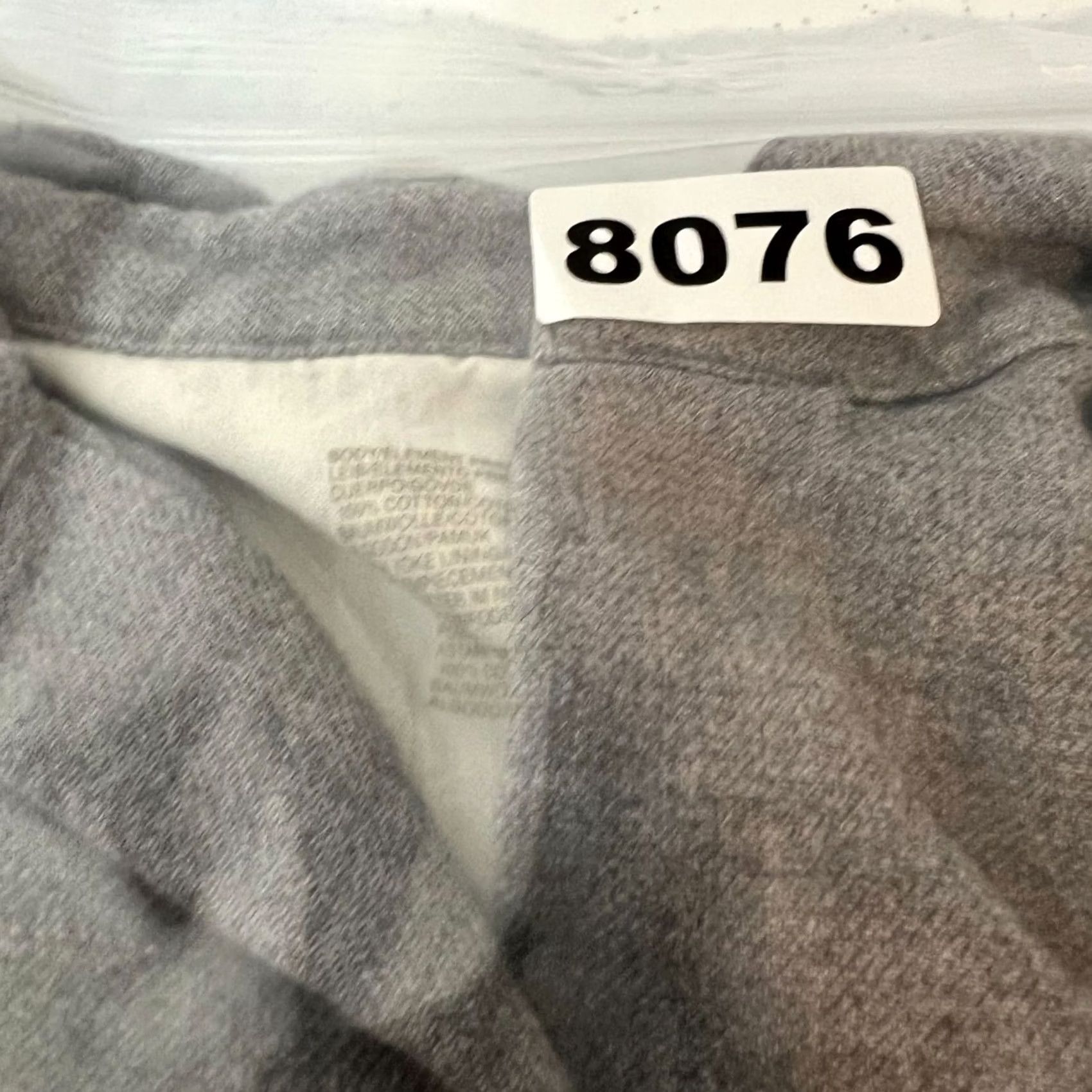 Muji Muji Button-Up Gray Long-Sleeve Shirt Dress 100% Cotton Midi Loose Fit Womens M L Casual Pockets Vintage: No Size M / US 6-8 / IT 42-44 - 7 Thumbnail