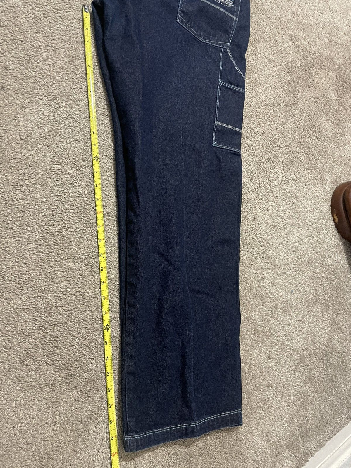 Other Vintage Y2K School Of Hard Knocks Baggy Carpenter Jeans 36 Size US 36 / EU 52 - 9 Thumbnail