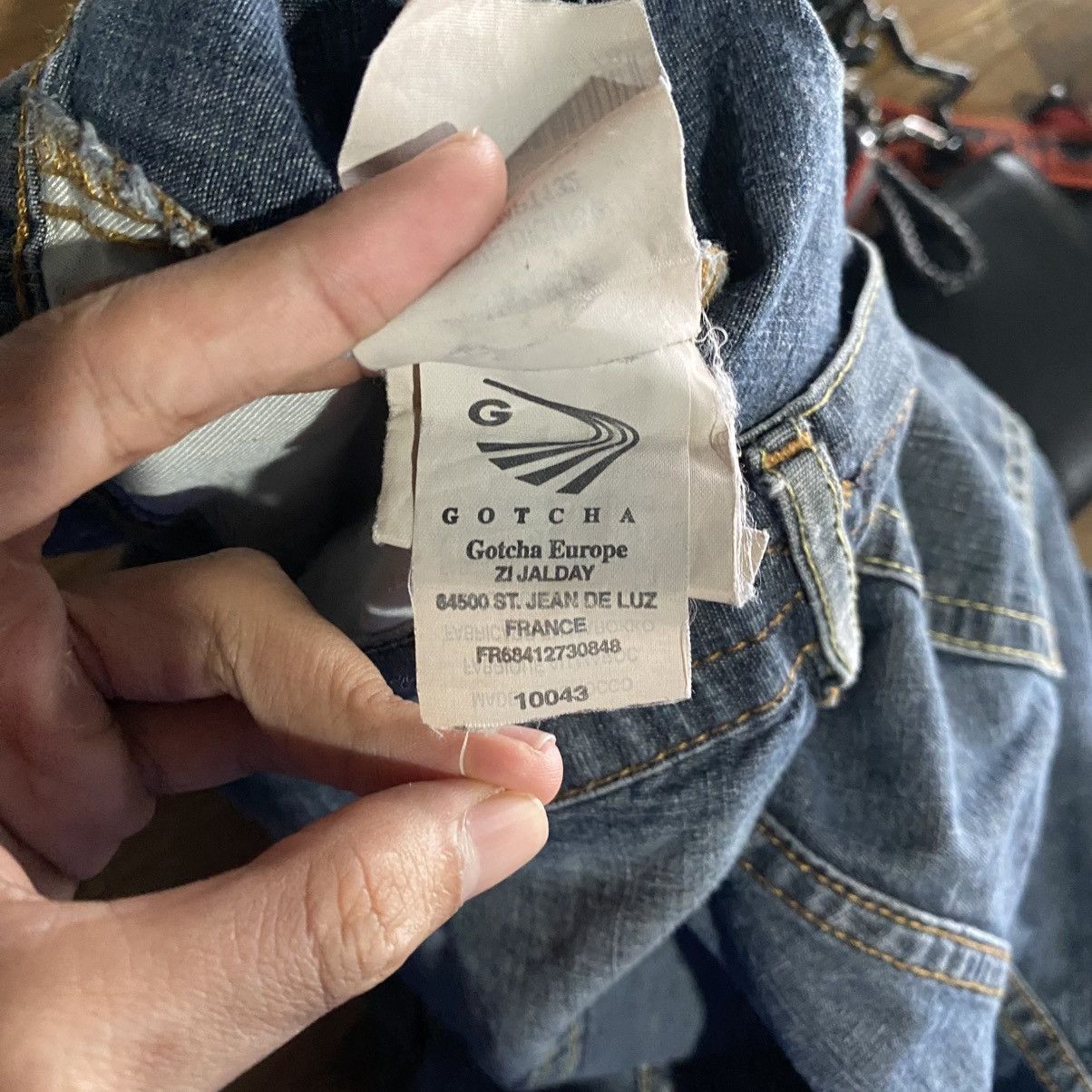 Gotcha SALES🔥Vintage Gotcha Washed Blue Loose 950 Rinse Jeans Pants Size US 36 / EU 52 - 19 Thumbnail