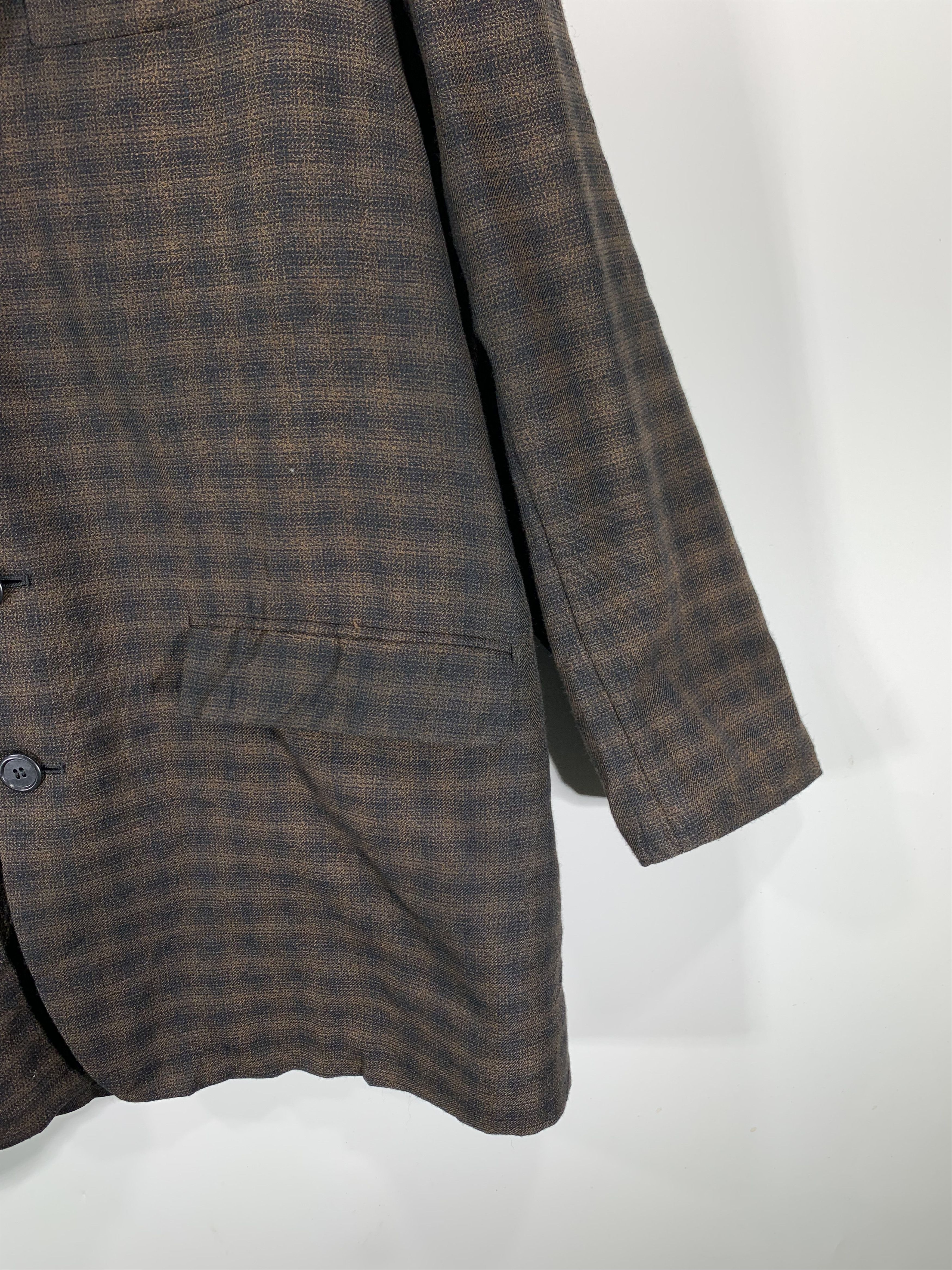 Japanese Brand × Vintage ⚡️Vintage Neo Blood Tartan Blazer Size US L / EU 52-54 / 3 - 4 Thumbnail