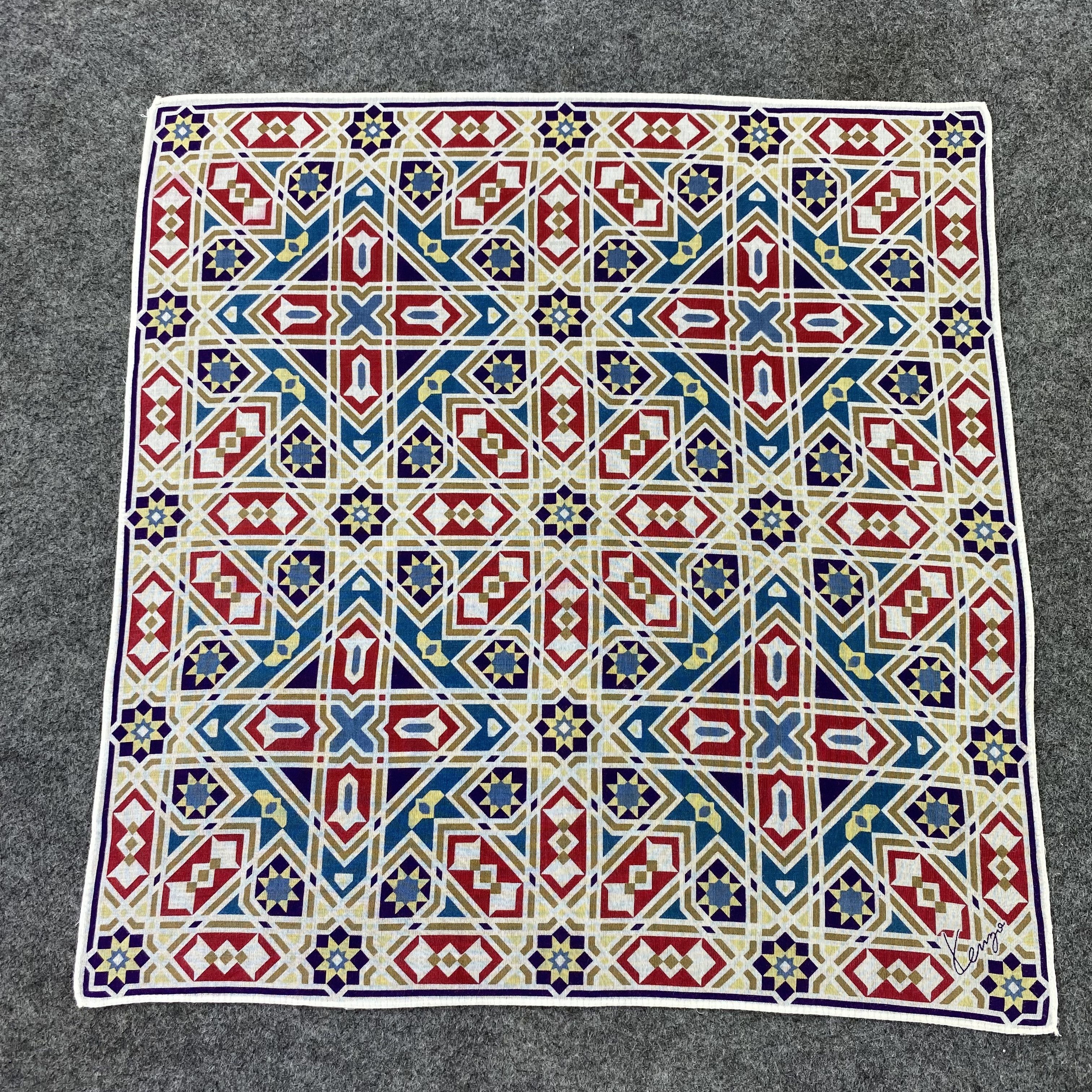 Kenzo Kenzo Handkerchief / Bandana / Neckerchief-B745 Size ONE SIZE - 3 Thumbnail