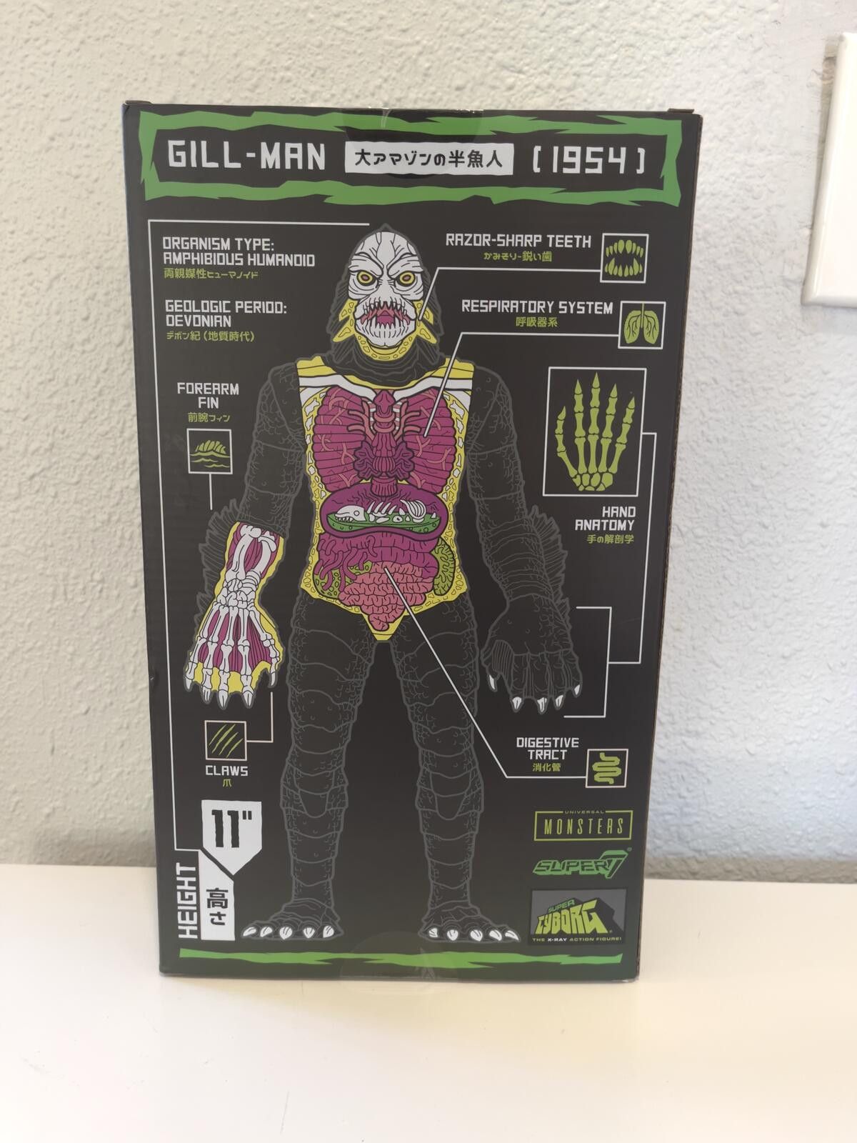 Superdry Creature from the Black Lagoon Super7 Super Cyborg Gill-Man Size ONE SIZE - 2 Thumbnail