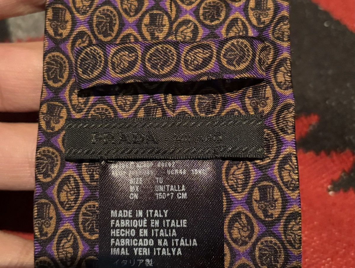 Prada Silk Neck Tie Size ONE SIZE - 3 Thumbnail