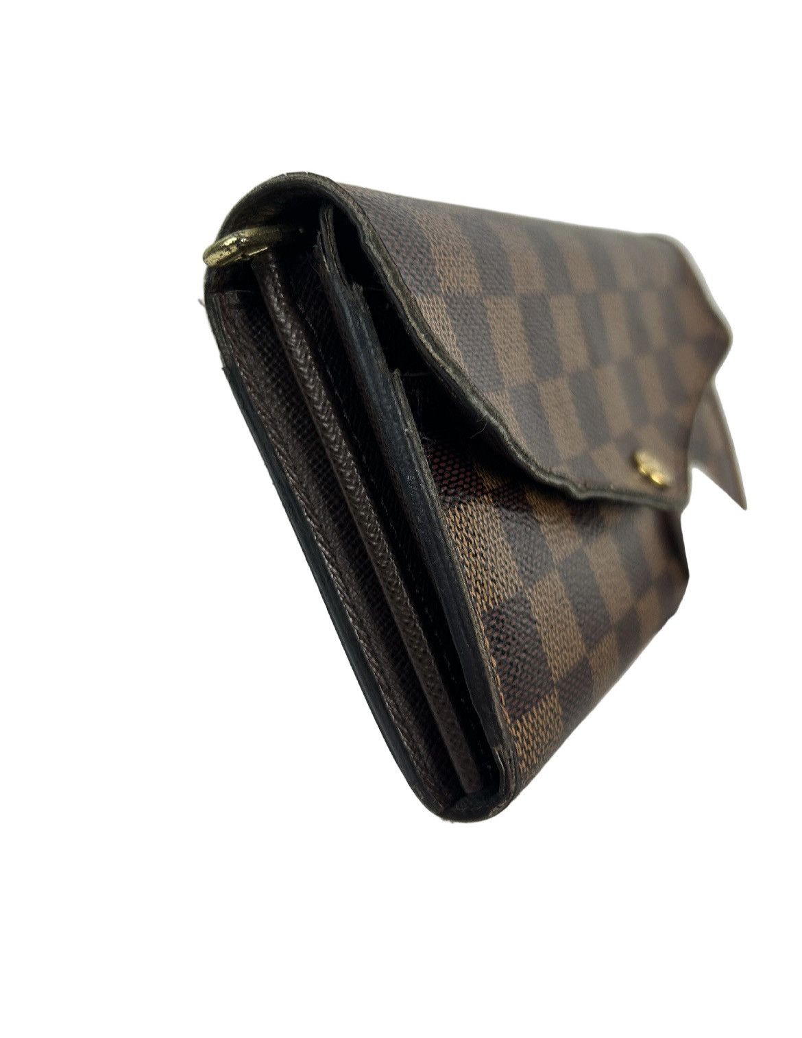 Louis Vuitton Louis Vuitton Damier Ebene Envelope Long Wallet Size ONE SIZE - 4 Thumbnail