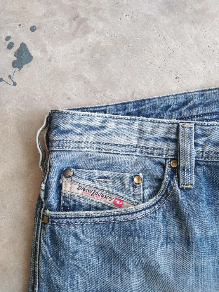 Diesel Vintage Diesel Industry Jeans 34x30 Size US 34 / EU 50 - 5 Thumbnail