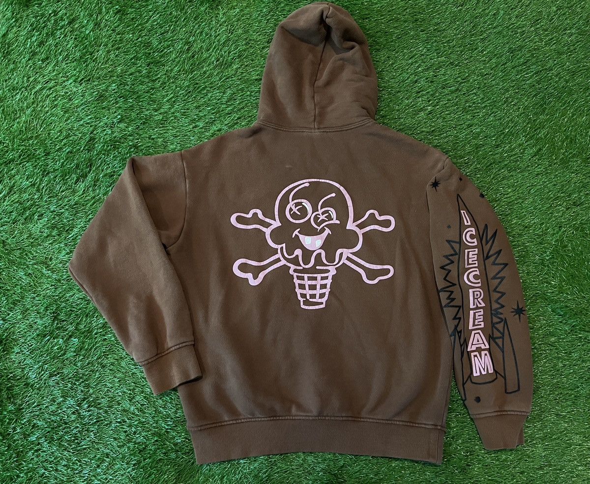 Billionaire Boys Club BBC Ice Cream SS22 Cones Brown Hoodie