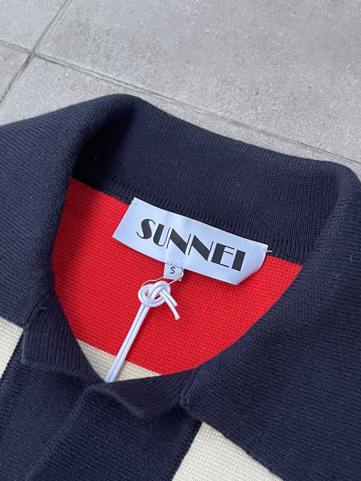 Sunnei !DS! SS23 Sunnei Maglia Unita S/S Stripped Polo Tee Size US M / EU 48-50 / 2 - 19 Thumbnail