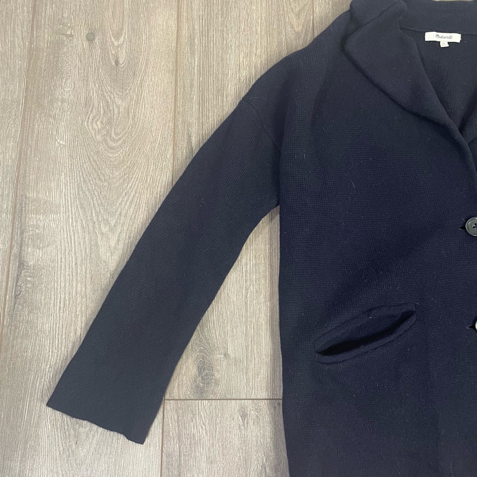 Madewell Madewell 100% Merino Wool Button Up Sweater US Women's XS Size XS / US 0-2 / IT 36-38 - 3 Thumbnail