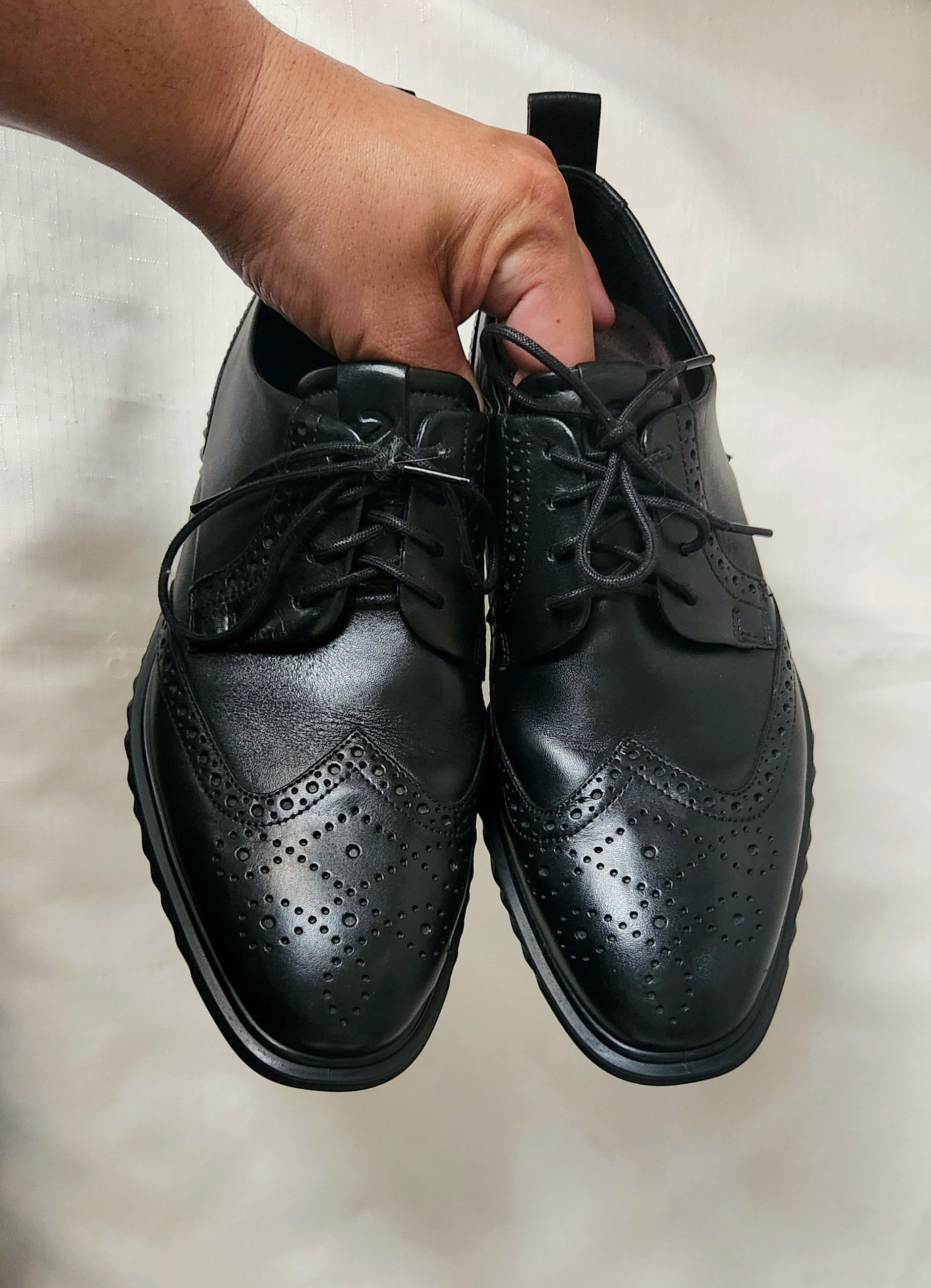 Ecco Ecco ST1 Hybrid Wingtip Derby leather Mens Size 41 Size US 8 / EU 41 - 7 Thumbnail