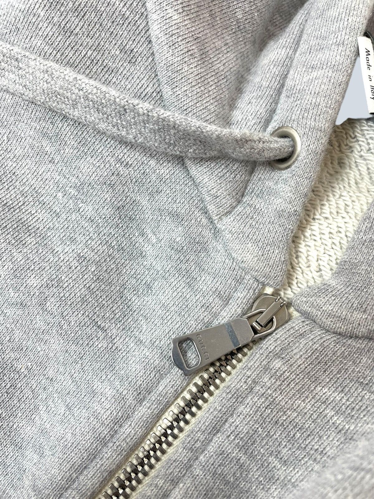 Gucci Gucci zip sweatshirt with hood and dragon embroidery, M. Size US M / EU 48-50 / 2 - 9 Thumbnail