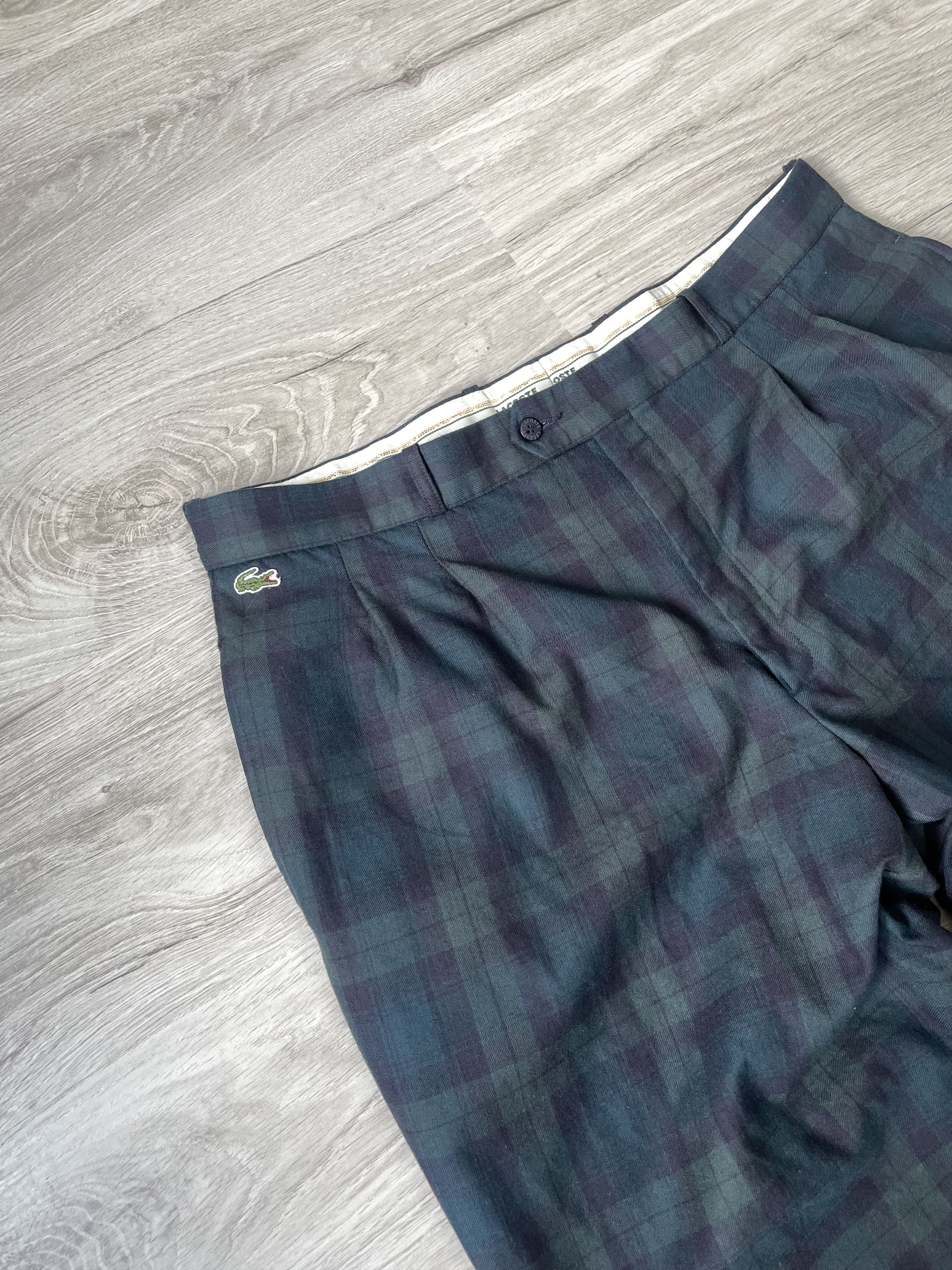 Lacoste × Vintage MENS CASUAL RARE CLASSIC PANTS LACOSTE Size US 36 / EU 52 - 6 Thumbnail