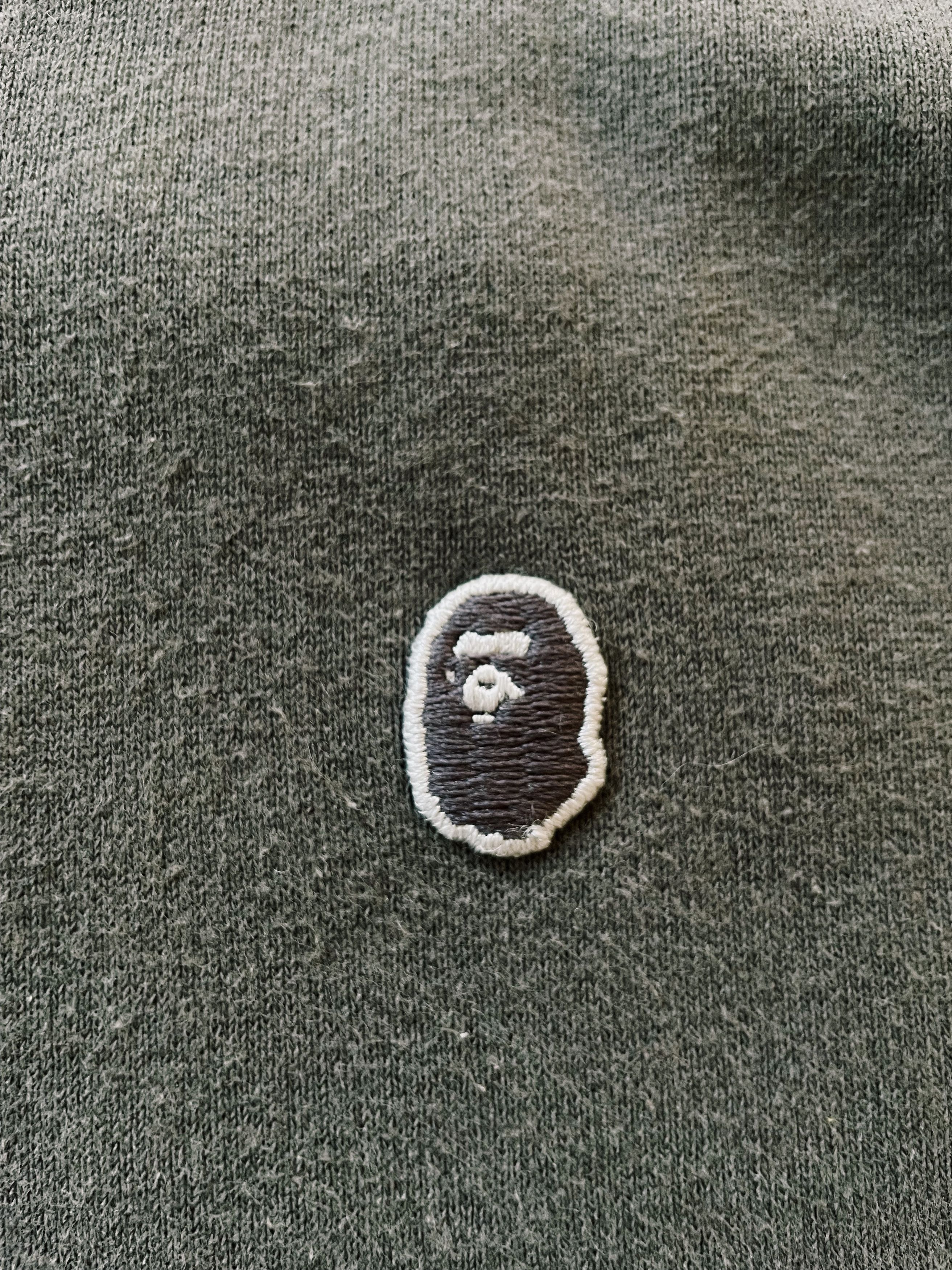 Bape × Nigo × Vintage Vintage Y2K Bape A Bathing Ape Head One Point Cotton Bomber Size US M / EU 48-50 / 2 - 3 Thumbnail