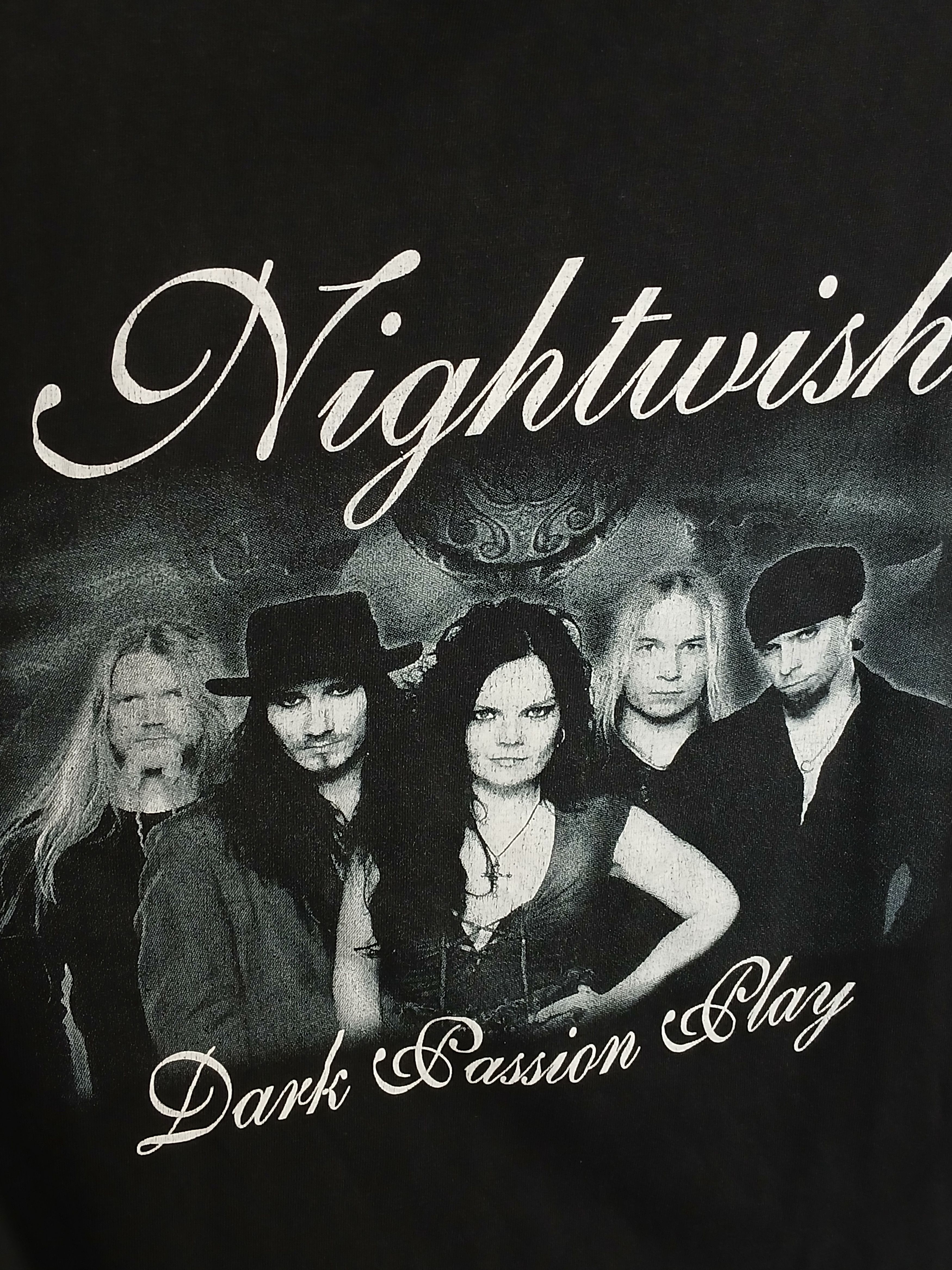 Band Tees × Vintage Vintage Nightwish Dark Passion Play T-Shirt Size US M / EU 48-50 / 2 - 4 Thumbnail