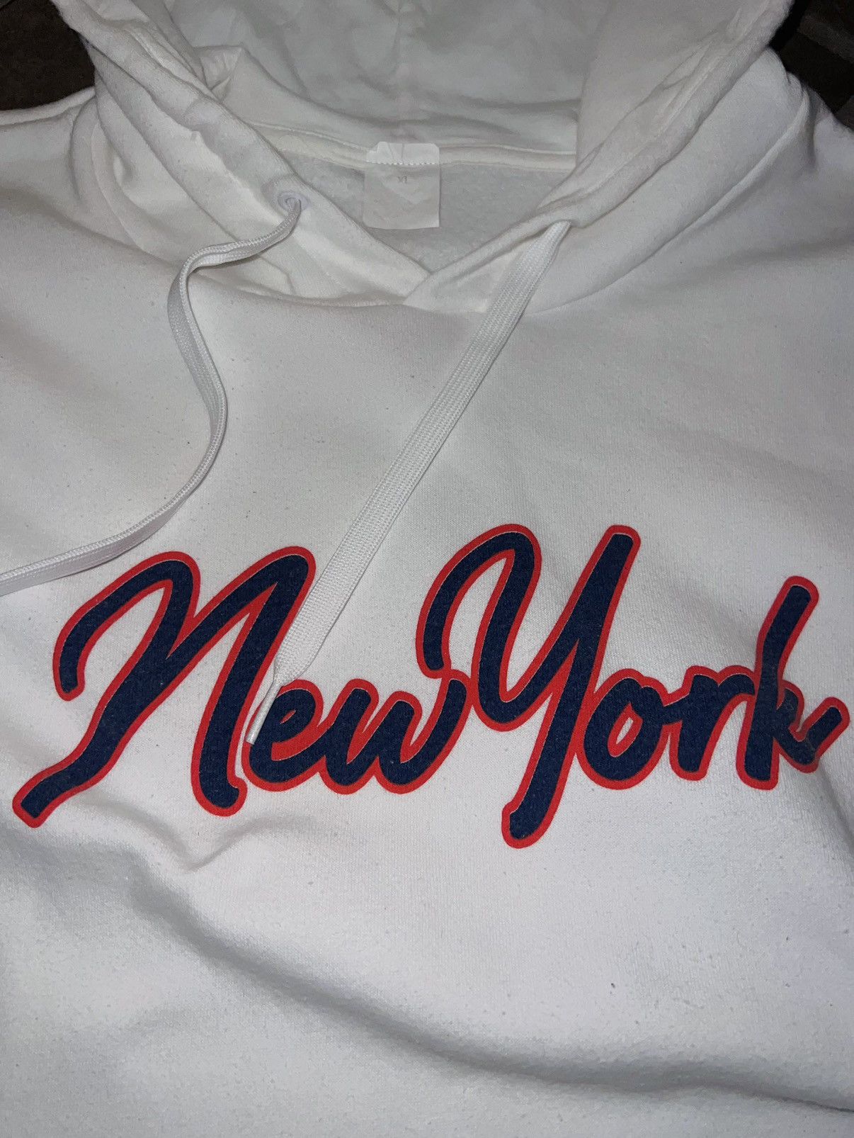 Vintage VINTAGE NEW YORK HOODIE Size US XL / EU 56 / 4 - 14 Thumbnail