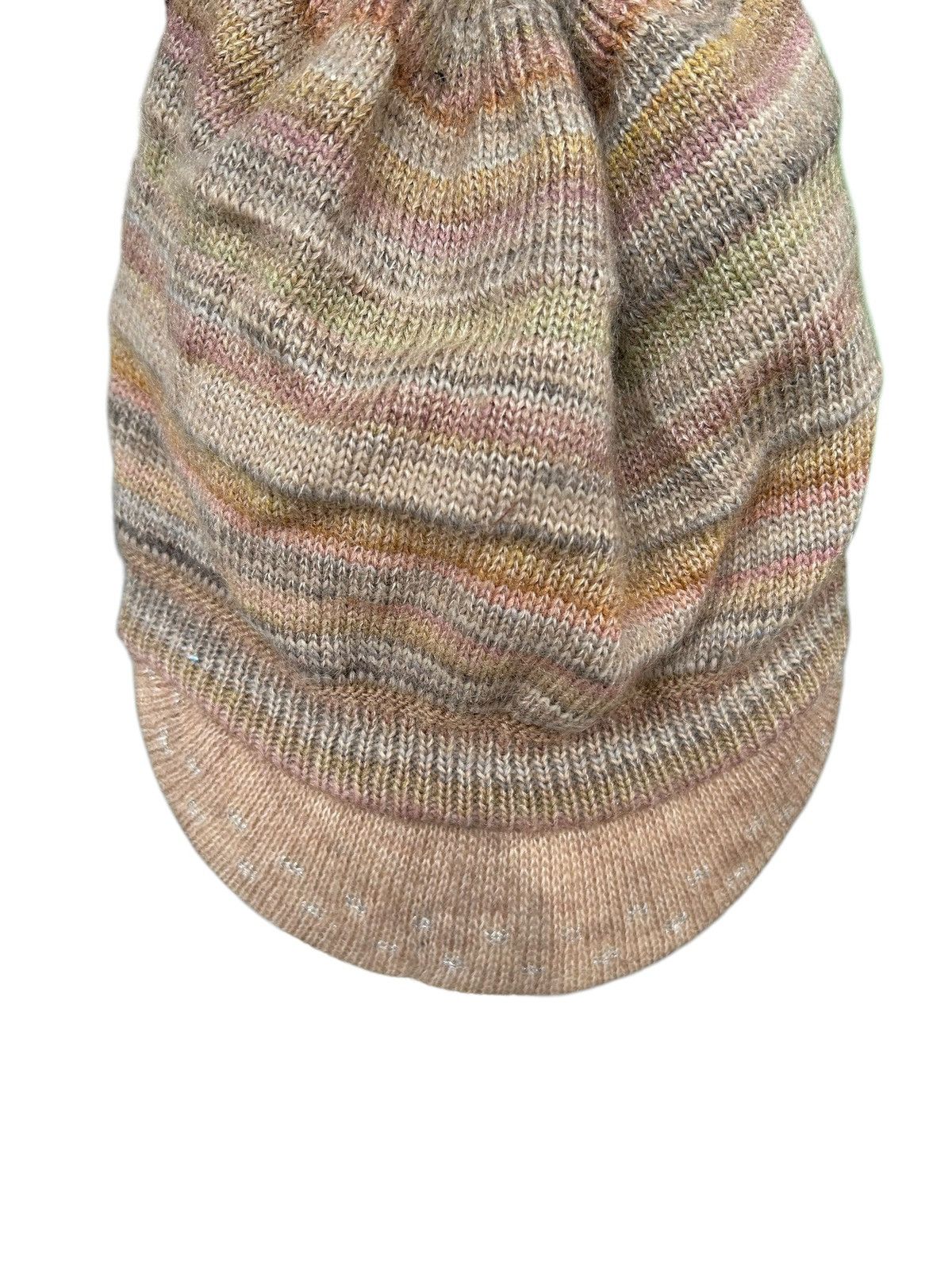 Japanese Brand × Kapital × Vintage Japanese Style Knitt Rare Design Hats ☠️☠️🎌 Size ONE SIZE - 5 Thumbnail
