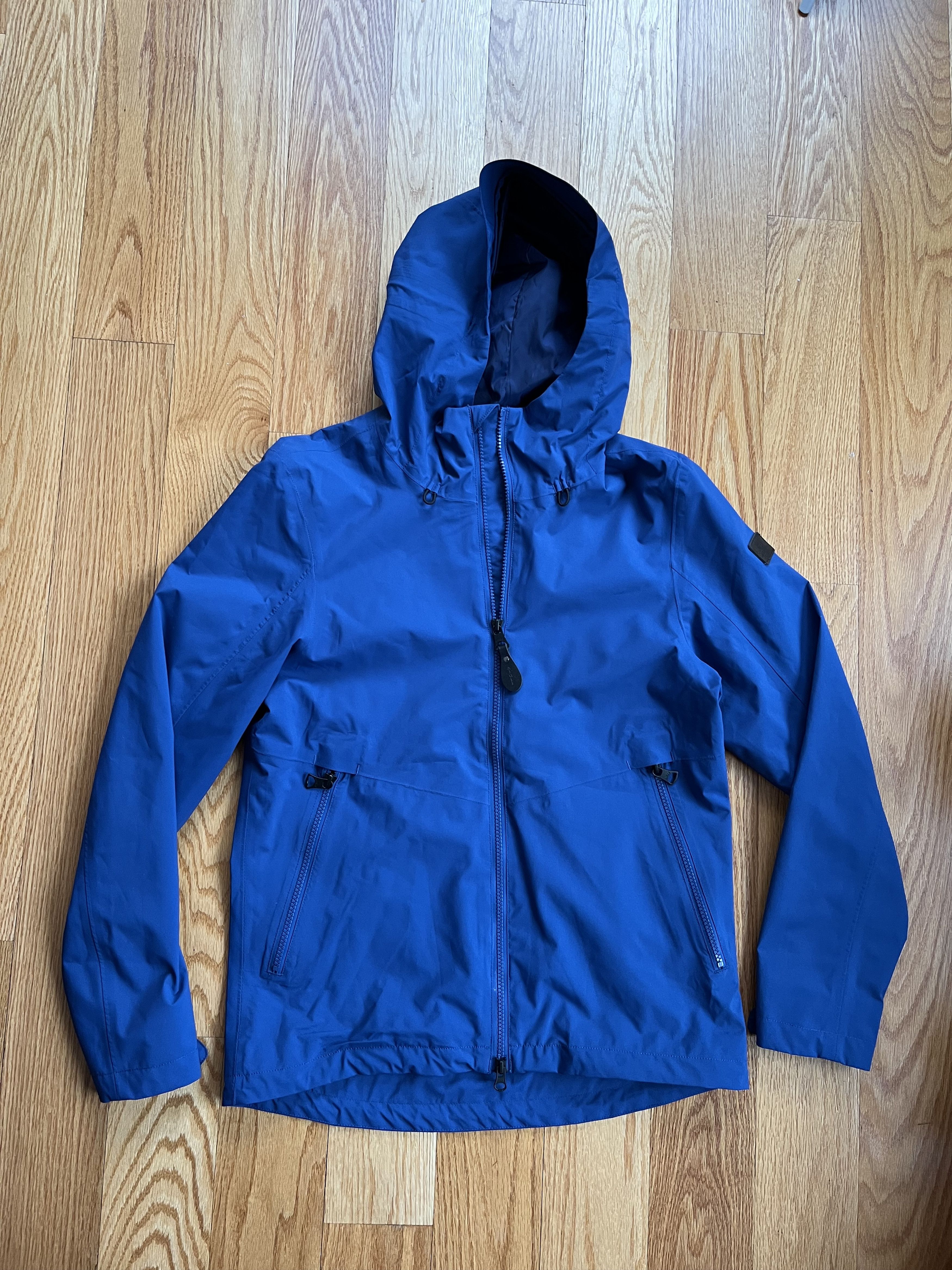 Aigle Aigle Men's Blue Waterproof Rain Jacket - Size XS Size US XS / EU 42 / 0 - 1 Thumbnail