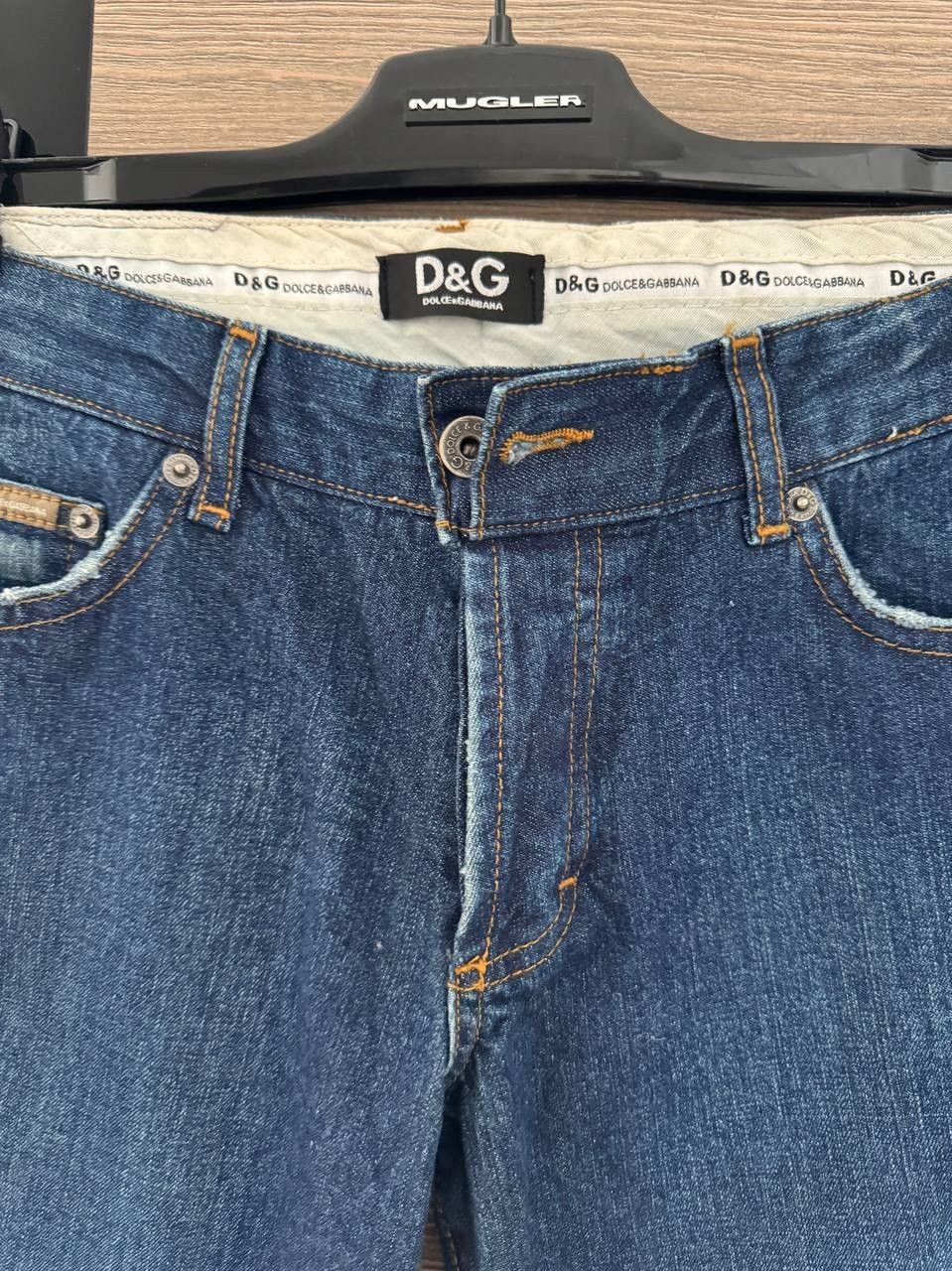 Dolce & Gabbana × If Six Was Nine × Vintage Y2K Dolce&Gabbana Jeans Pants Logo Size 30" / US 8 / IT 44 - 4 Thumbnail