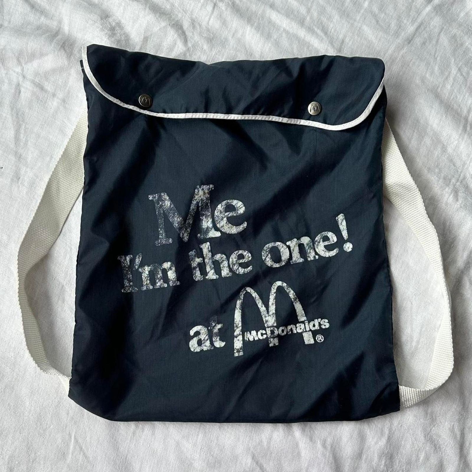 Vintage Rare Vintage 70s McDonalds I’m the One Employee Backpack Bag Size ONE SIZE - 2 Thumbnail
